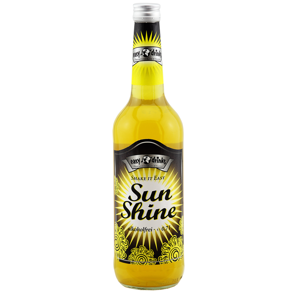SUN SHINE / Fertigcocktail / alkoholfrei 0,7 ltr. /easy drinks
