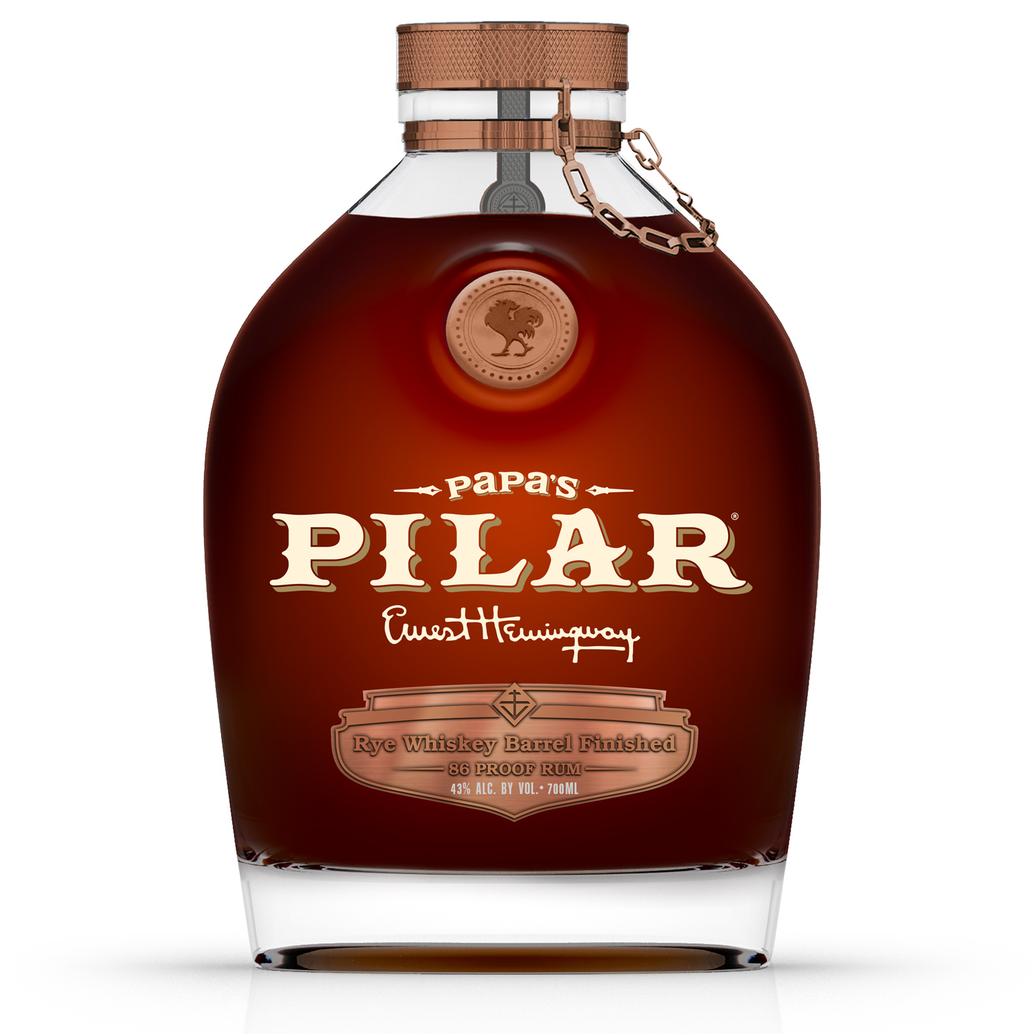 Papa´s Pilar Rye Finished Rum 43% Vol. 0,7 ltr. 