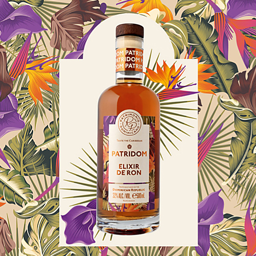 Patridom Elixir de Ron / Rum-Likör / 32% Vol. 0,5l / Dominikanische Republik 