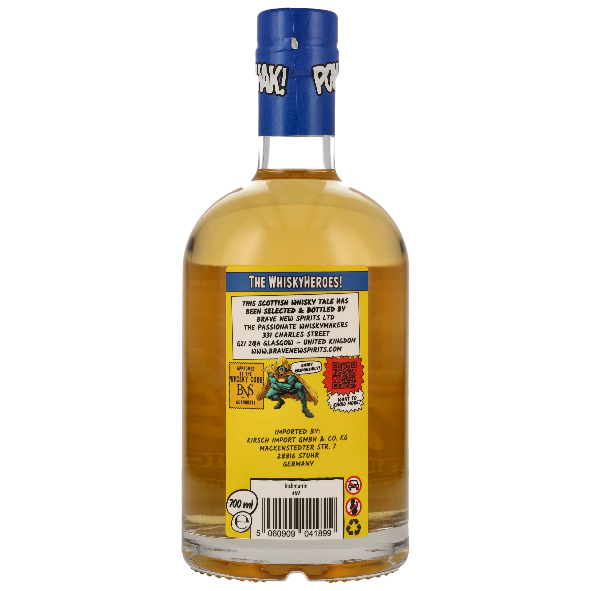 Inchmurrin (Loch Lomond) 10 Jahre / In the Deep / Whisky Heroes  / Brave New Spirits / 57,1% 0,7l 