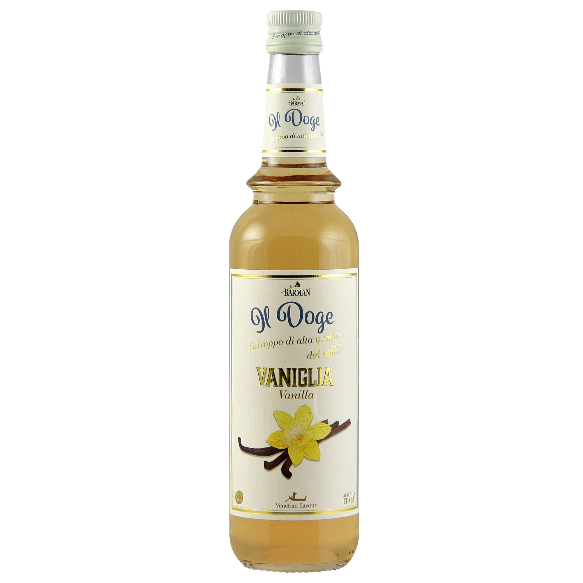 Il Doge Sirup Vanille - Vanilla / 0,7 ltr. Alkoholfrei / Glutenfrei / Halal