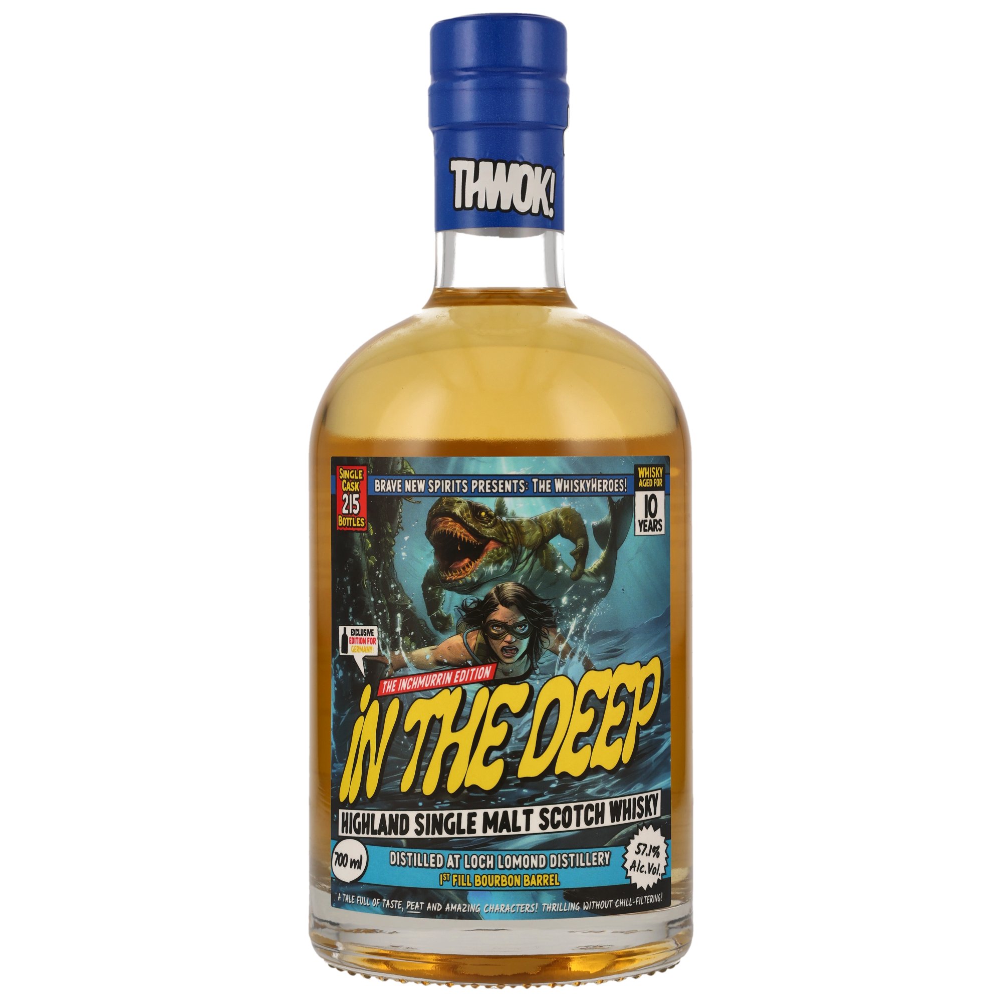 Inchmurrin (Loch Lomond) 10 Jahre / In the Deep / Whisky Heroes  / Brave New Spirits / 57,1% 0,7l