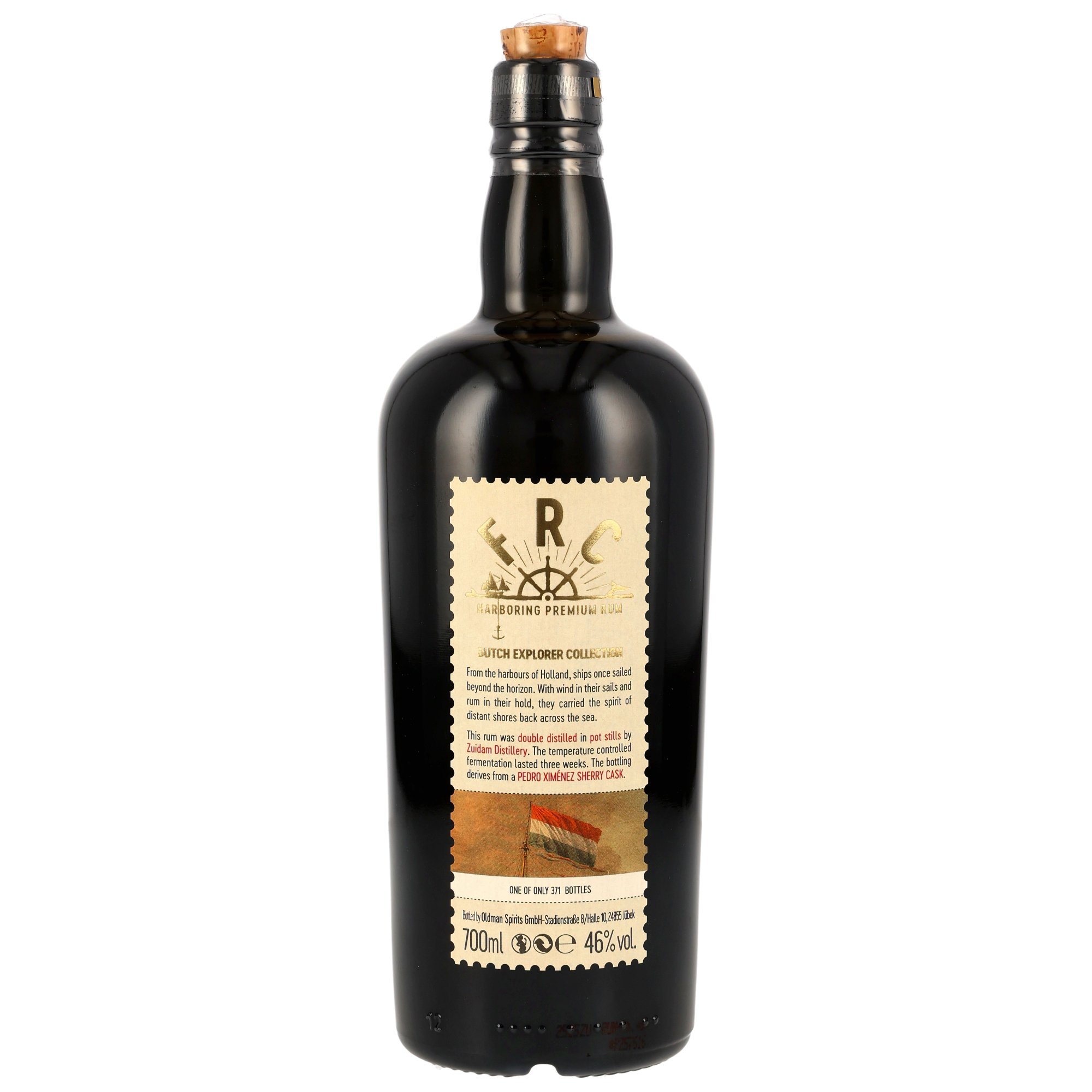 FRC Zuidam Rum 6 Jahre / Dutch Explorer Collection PX Sherry Cask / 46% 0,7l