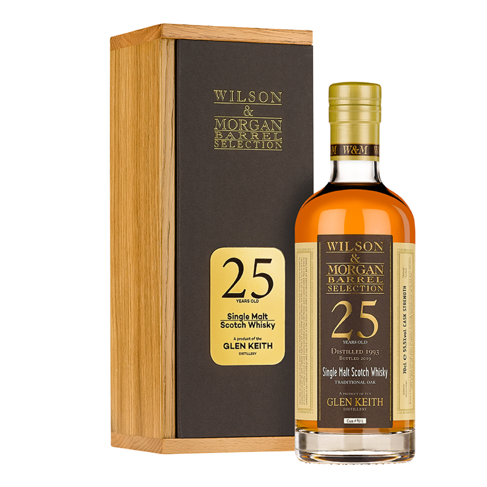 Glen Keith Whisky 25 Jahre (1993-2019) 55,5% 0,7 ltr. Wilson Morgan