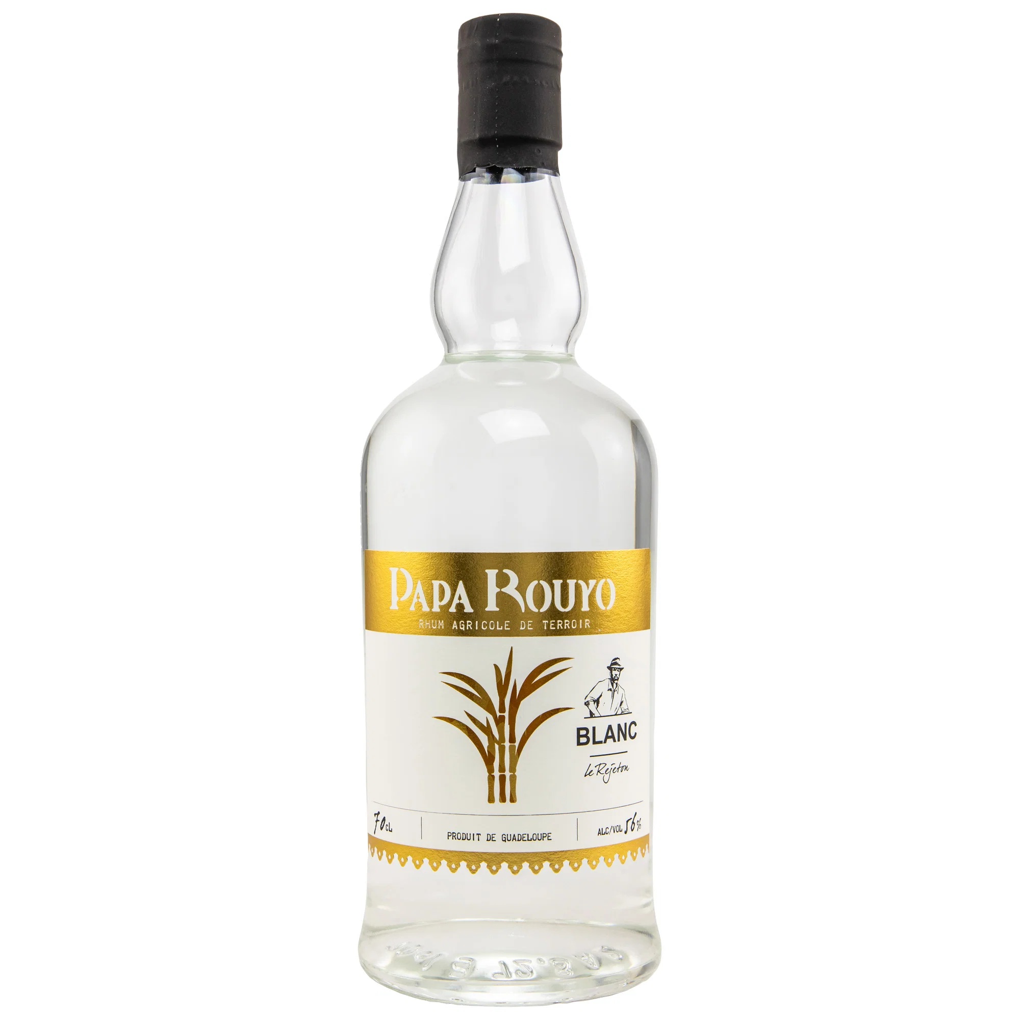 Papa Rouyo 2021 Le Rejeton White Rhum Agricole / 56% Vol. 0,7 ltr. 