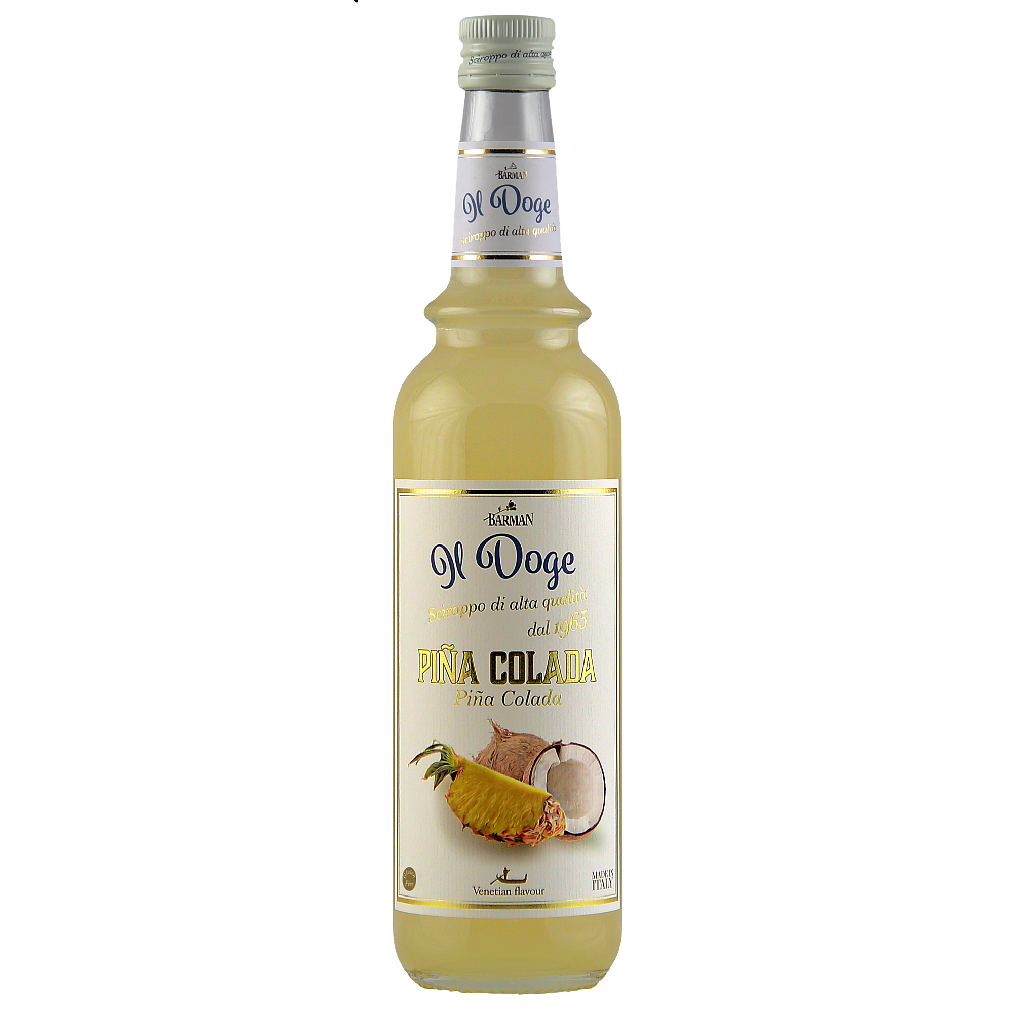 Il Doge Sirup Pina Colada / 0,7 ltr. Alkoholfrei / Glutenfrei / Halal