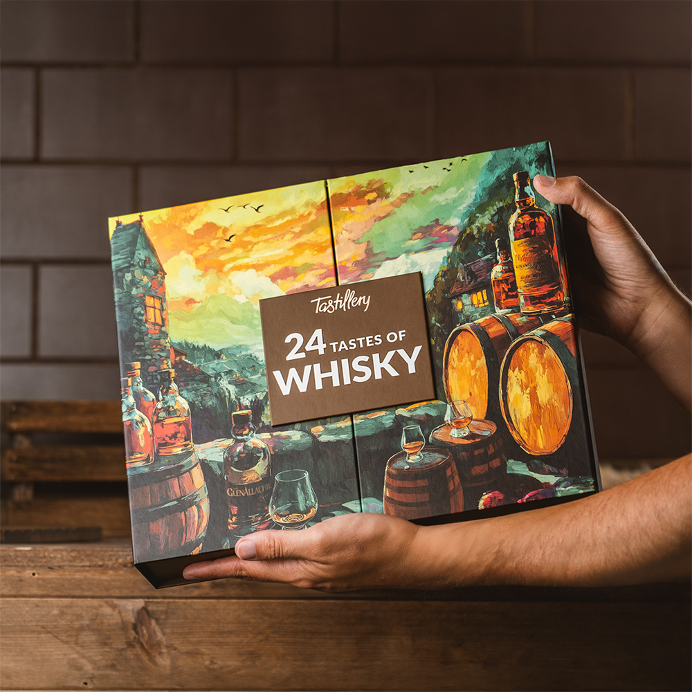 Whisky „24 Tastes“ Adventskalender Edition 2025 / 24 x 30 ml. / incl. Magazin 