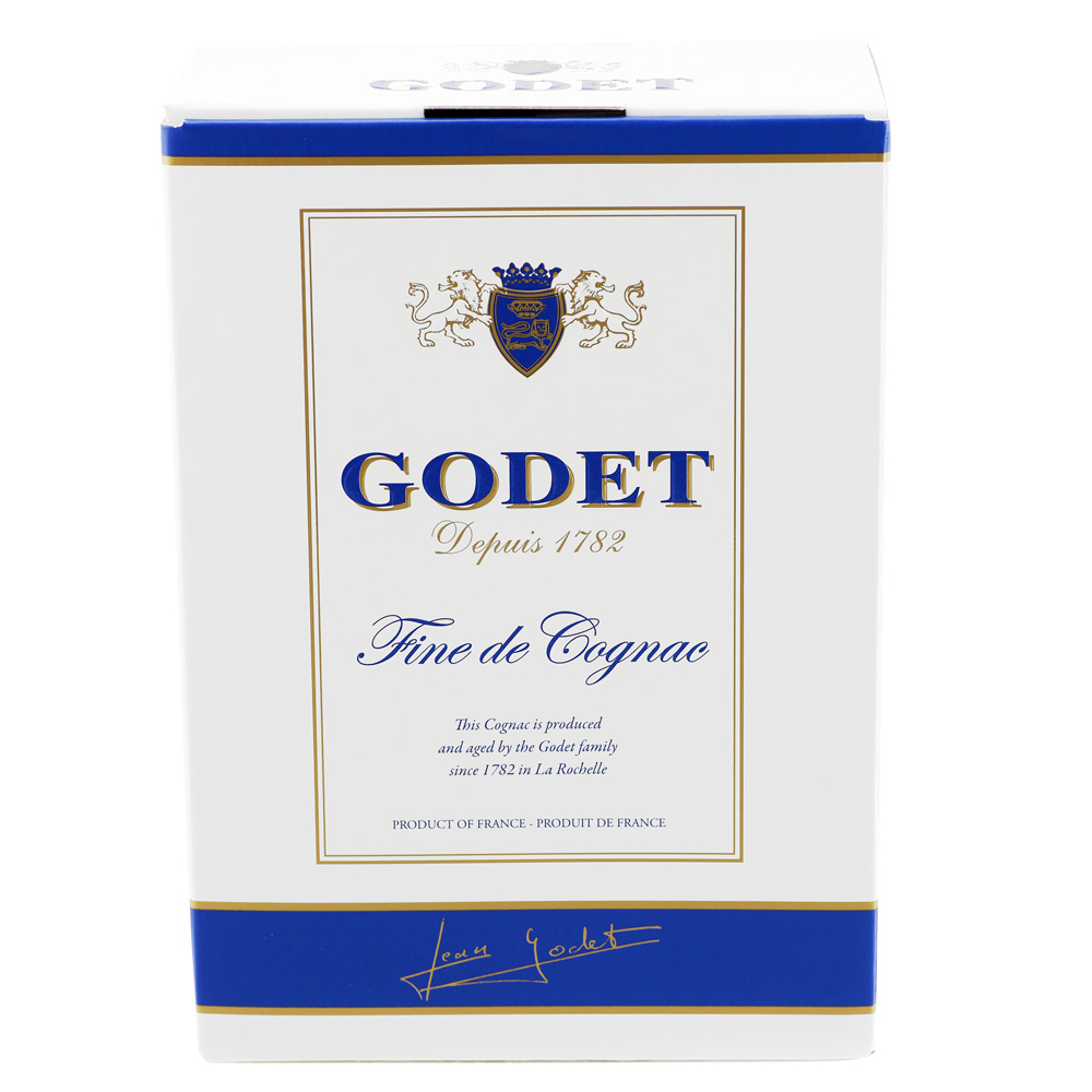 Godet Fine de Cognac, 40% Vol. 0,7 ltr.