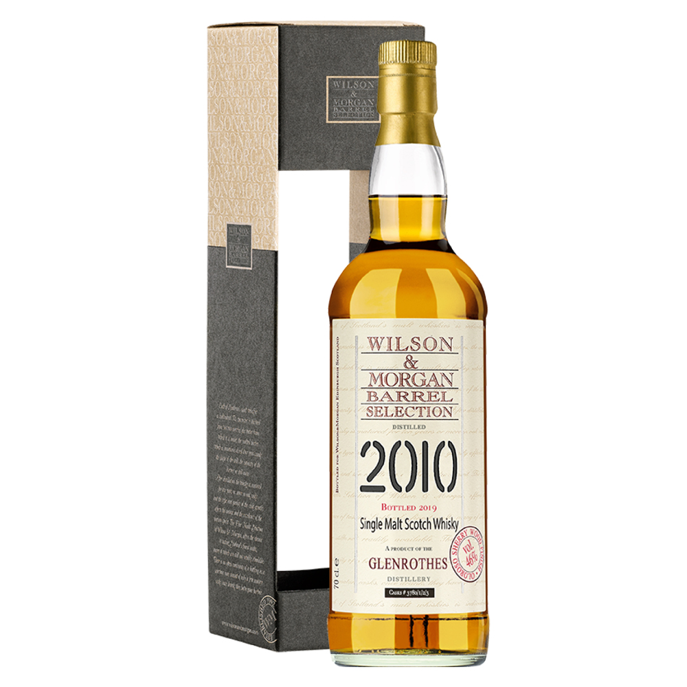 Glenrothes Whisky 9 Jahre (2010-19) Sherry Finish Oloroso 46% 0,7 ltr. Wilson Morgan