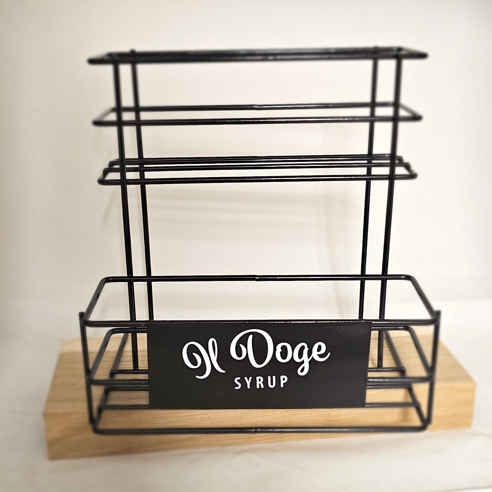 Il Doge Flaschenregal für 6 x 0,7 ltr. Sirup Flaschen