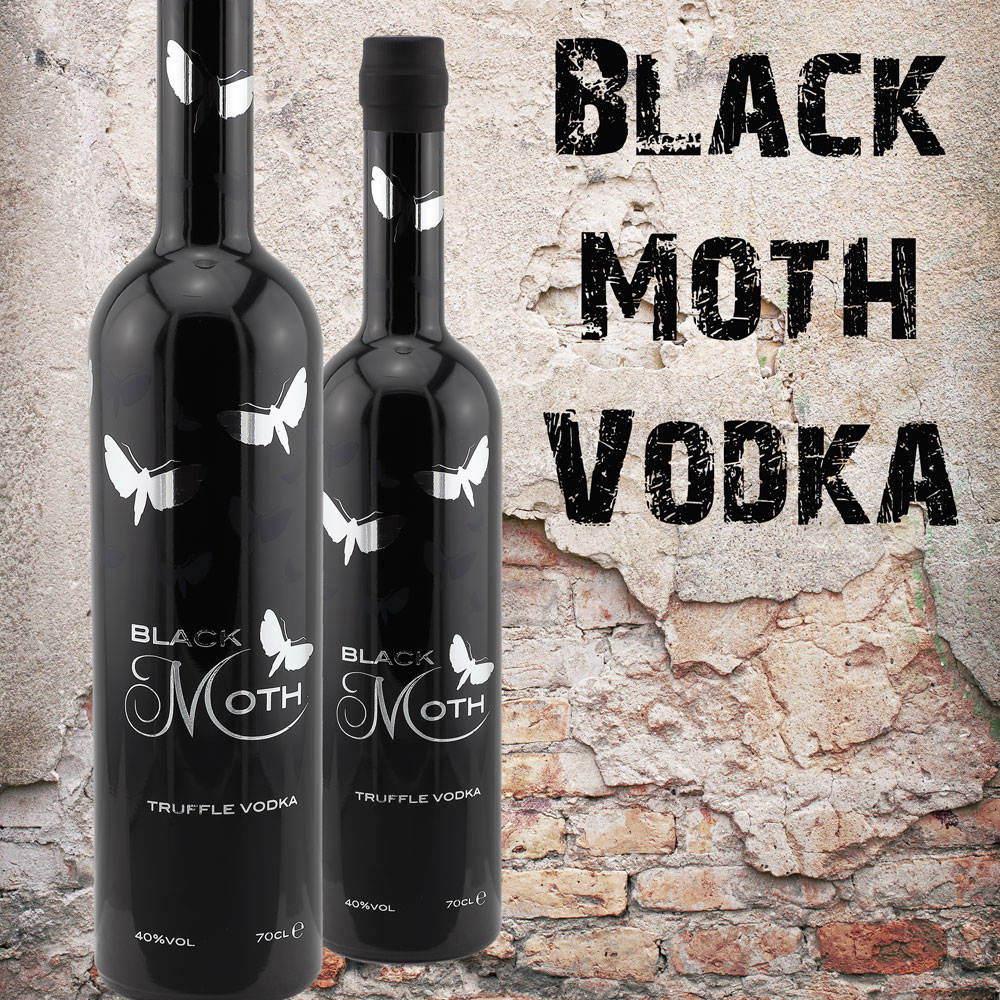 Black Moth Trüffel Vodka, 40% Vol. 0,7 ltr. 5-fach destilliert