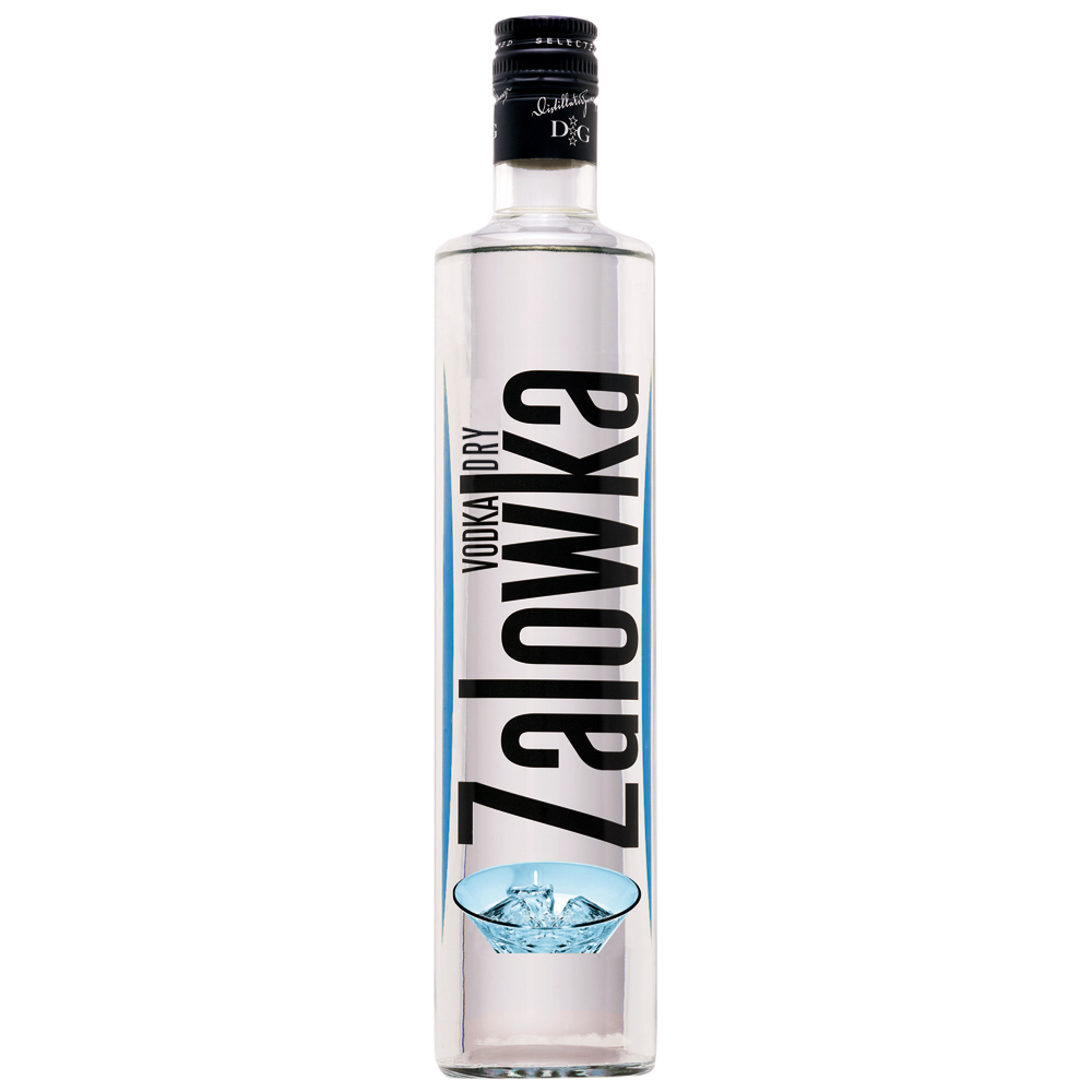 ZALOWKA Vodka Dry, 38% Vol. 0,7 ltr. 4-fach destilliert