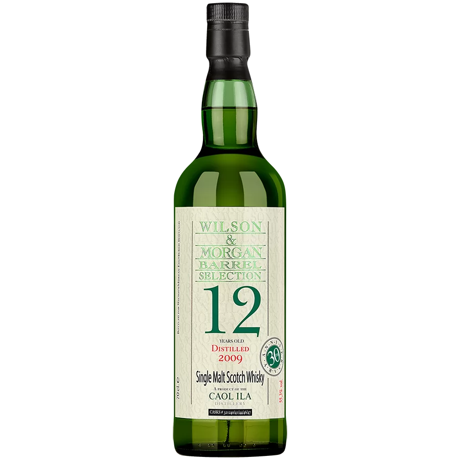 Caol Ila Whisky 12 Jahre (2009-22) 30th Anniversary 55,3% 0,7 ltr. Wilson Morgan Cask Strength