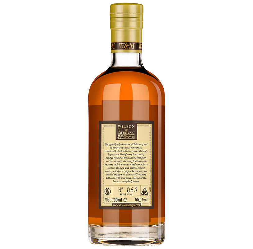 Tobermory 25 Jahre Whisky / 1994-2019 Sherry Wood / 55% 0,7l / limitiert / Wilson Morgan