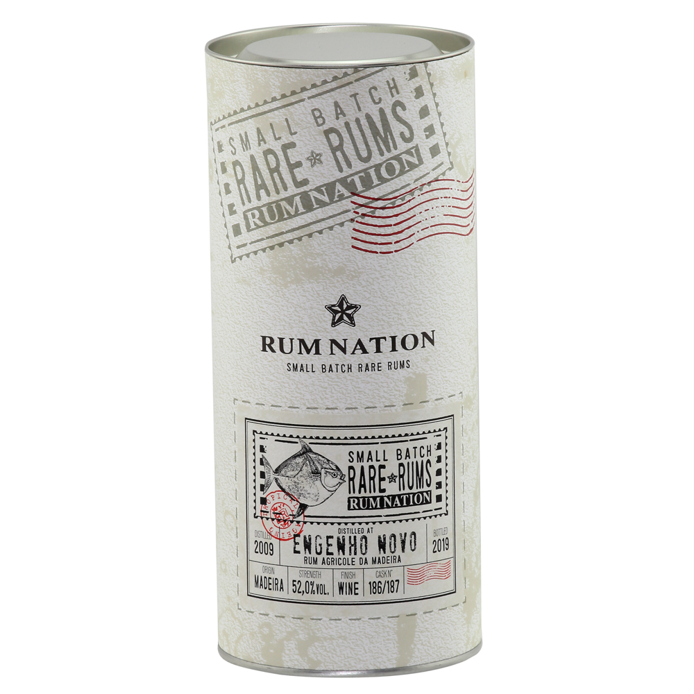 Rum Nation Rare Rum Engenho Novo 2009-2019 Amarone, 52% 0,7 ltr.