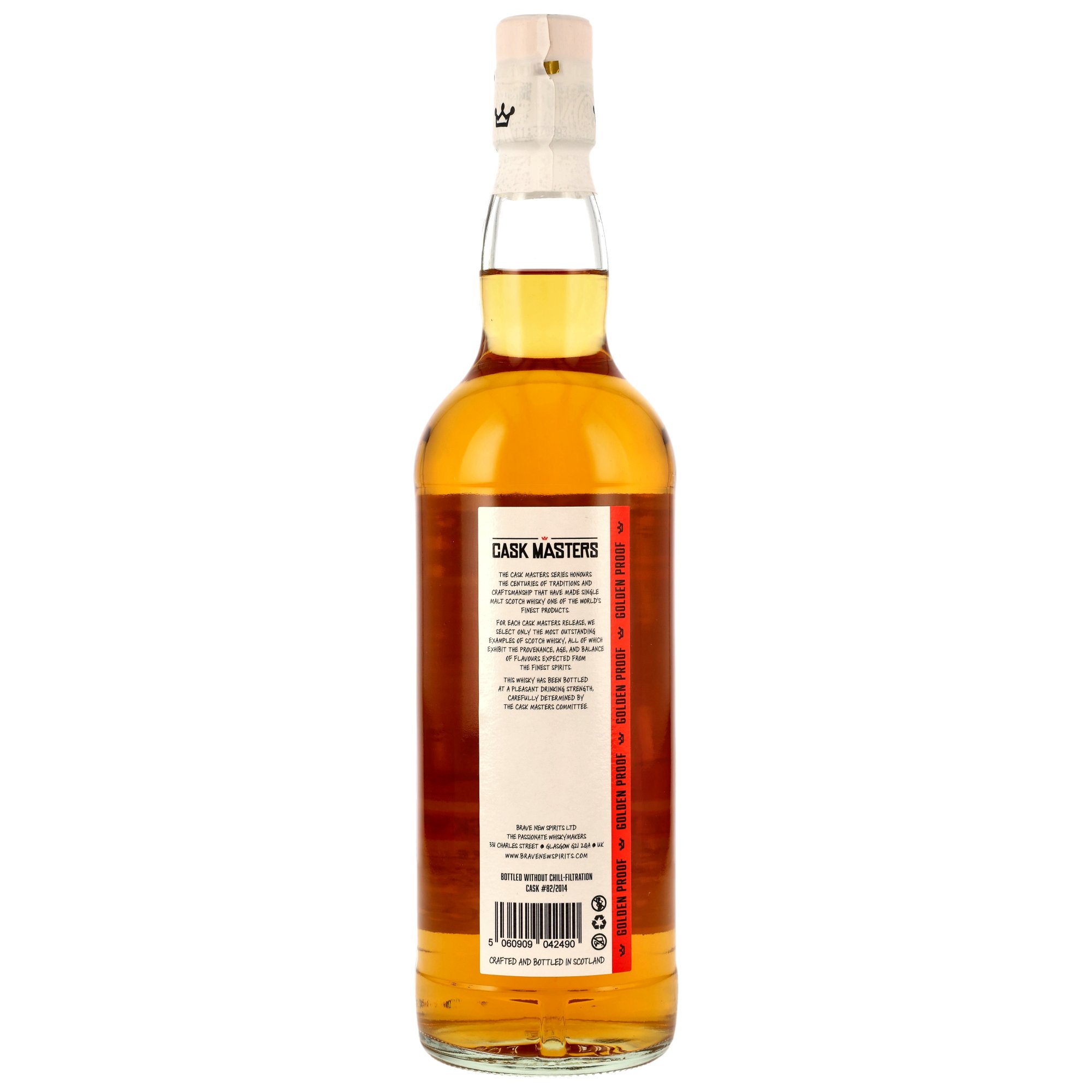 Inchmurrin 2014-2024 / 10Jahre 1st Fill American Bourbon #82 Cask Masters Brave New Spirits / 48,1% 0,7l 