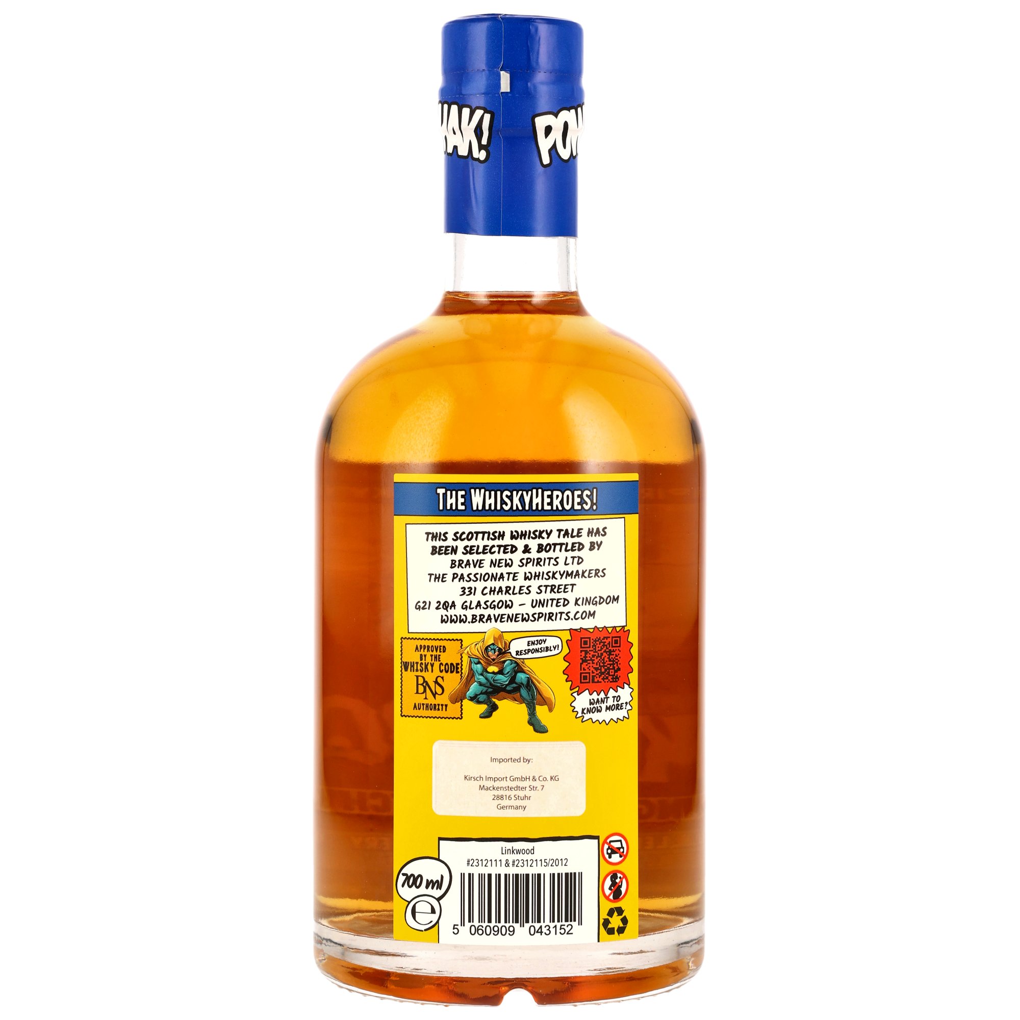 Linkwood 12 Jahre / Back to the Roots / Brave New Spirits / 56,7% 0,7l / Whisky Heroes