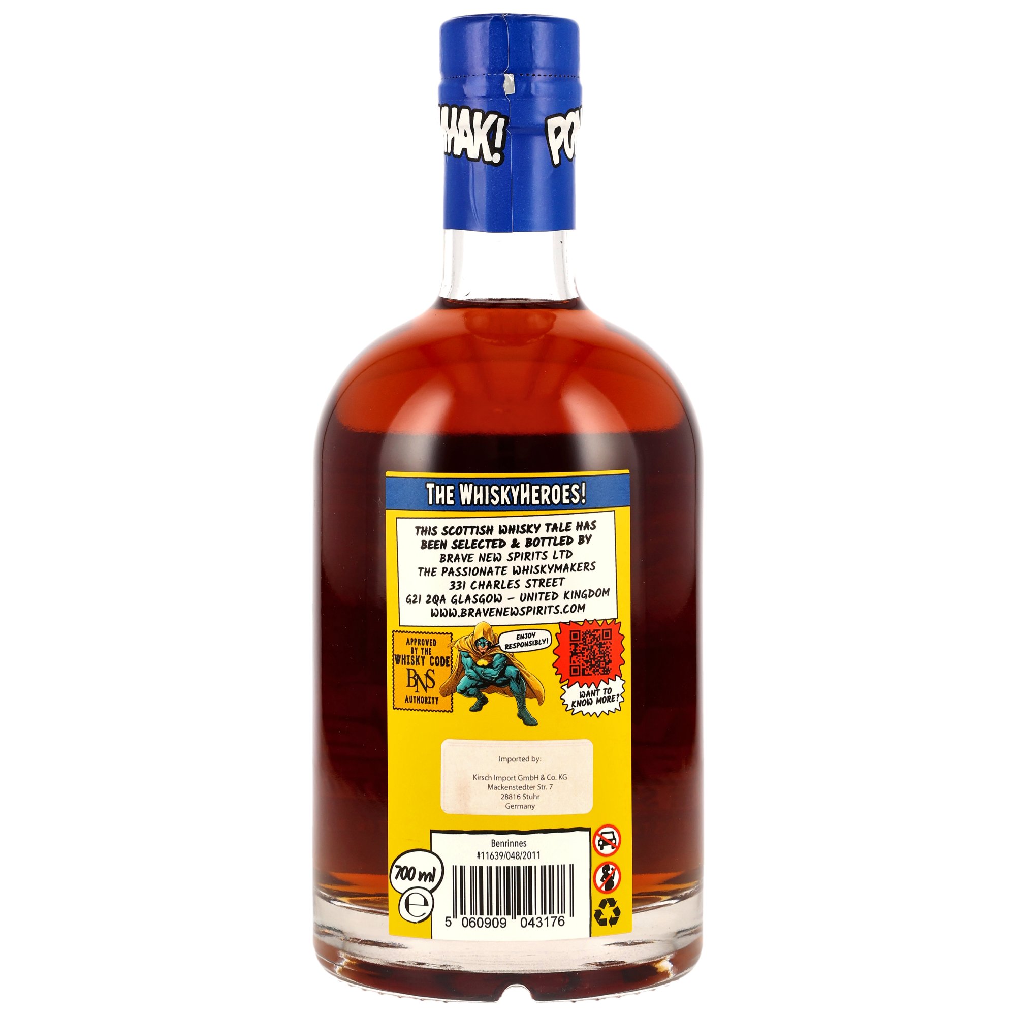 Benrinnes 13 Jahre / Evening Blaze / Brave New Spirits / 54,9% 0,7l / Whisky Heroes