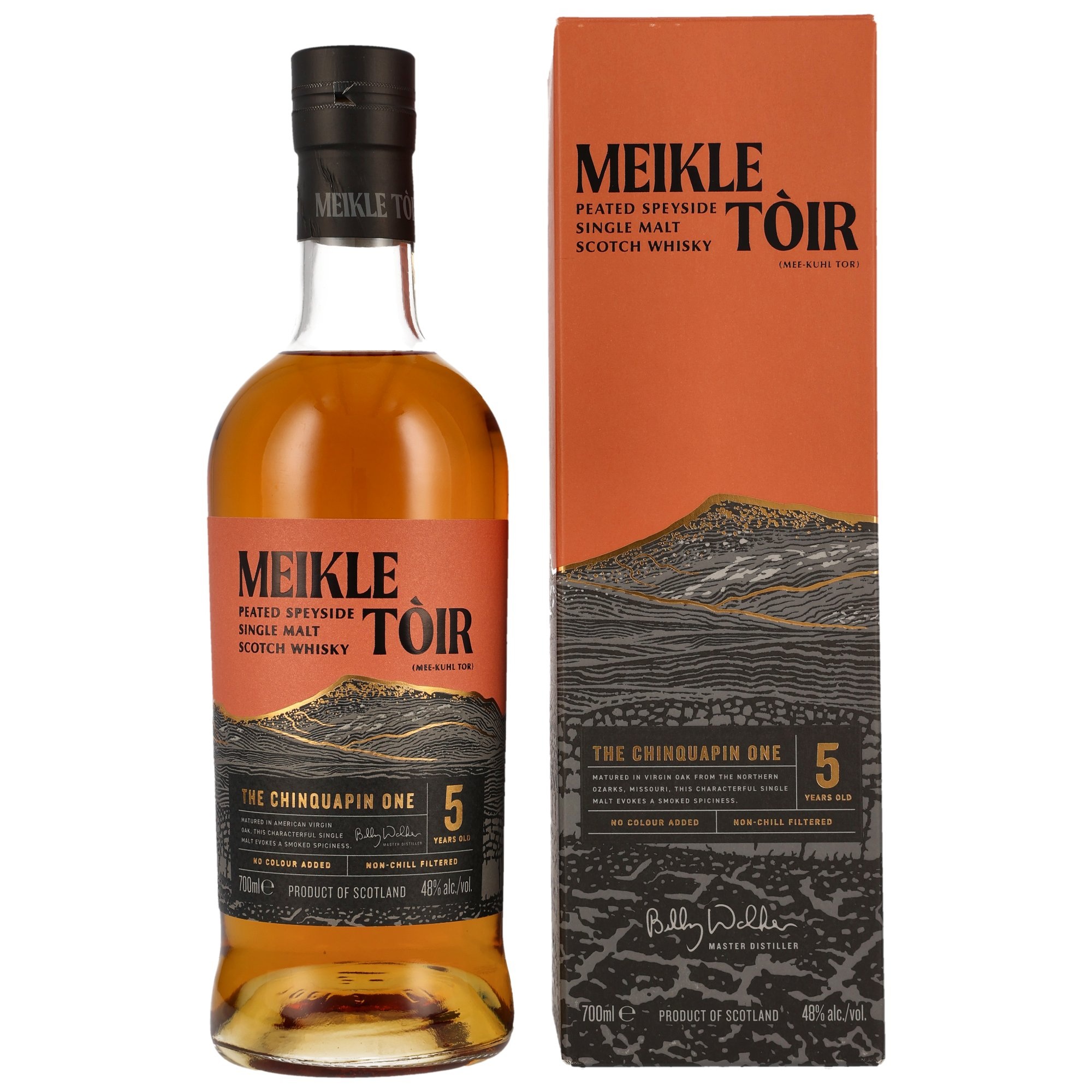 Meikle Toir 5 y.o. The Sherry One - Heavily Peated GlenAllachie / 48% 0,7l 