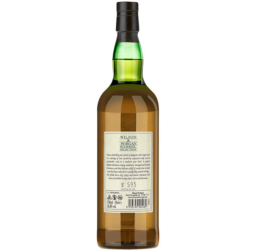 Haddock 12 Jahre Whisky (2005-2018) Heavy Peat, 56,8% 0,7 ltr. Wilson Morgan