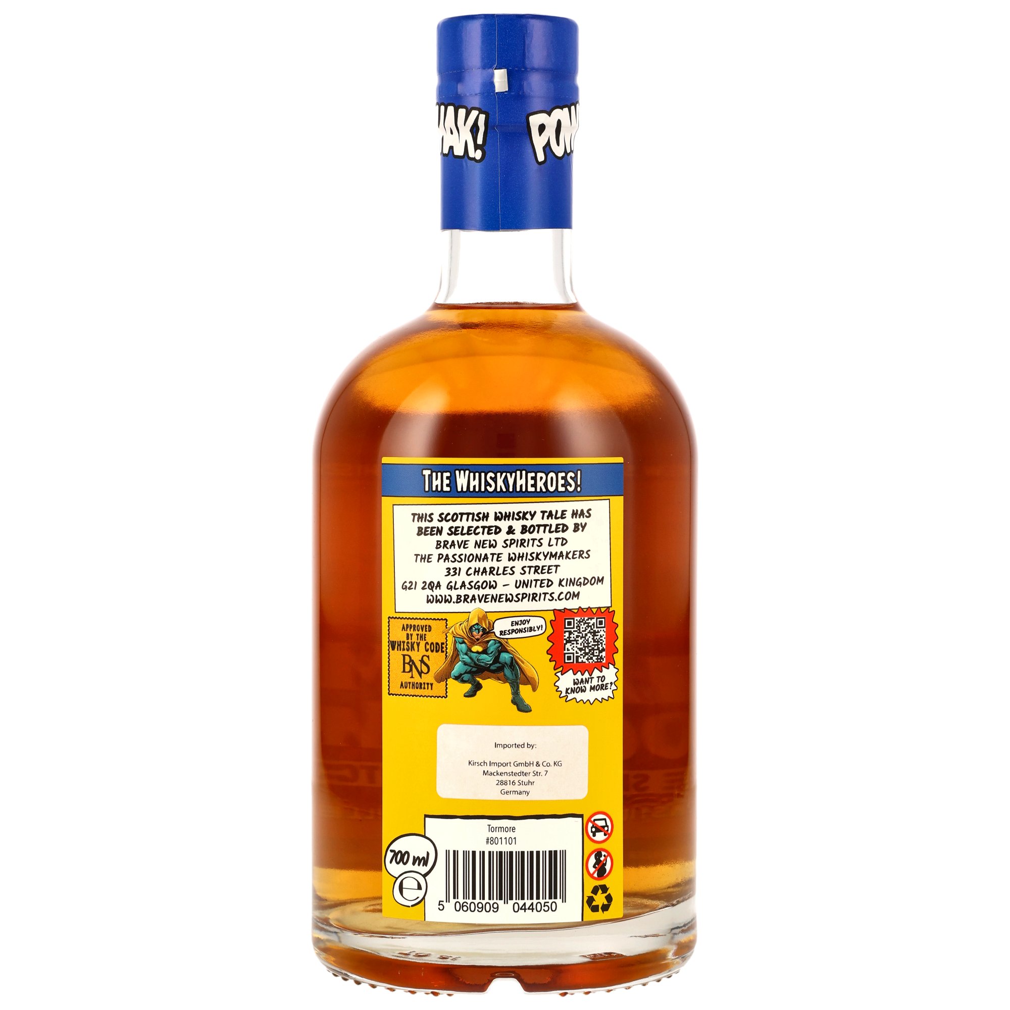 Tormore 15 Jahre / Phantom of the Clock Tower / WhiskyHeros / 57,3% 0,7l / American Bourbon Barrel#801101
