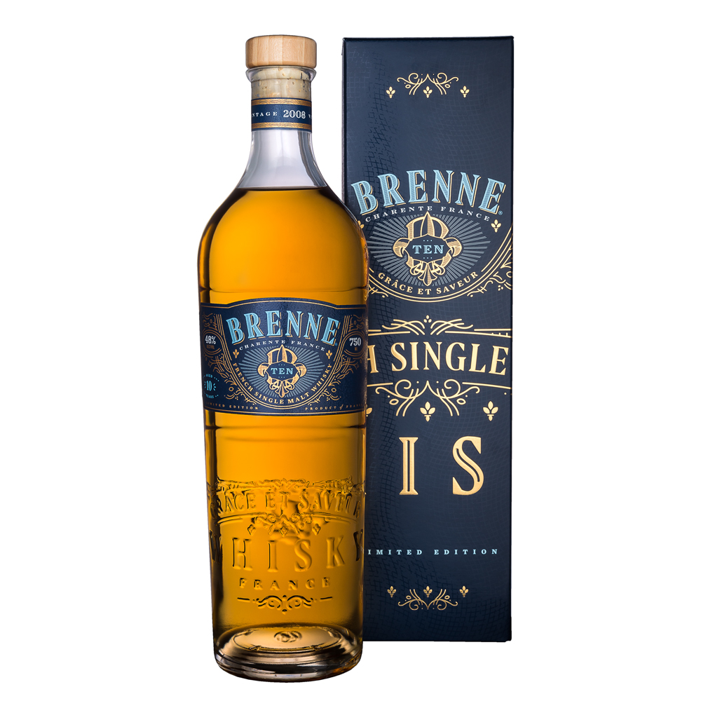 Brenne 10 Jahre French Single Malt Whisky 48% Vol. 0,7 ltr.