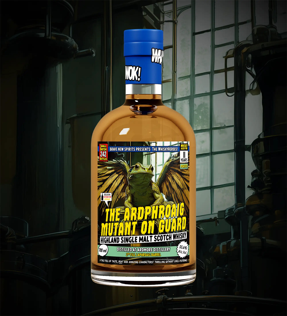 Ardmore 11 Jahre / The Ardphroaig Mutant on Guard / Whisky Heroes  / Brave New Spirits / 55,6% 0,7l 
