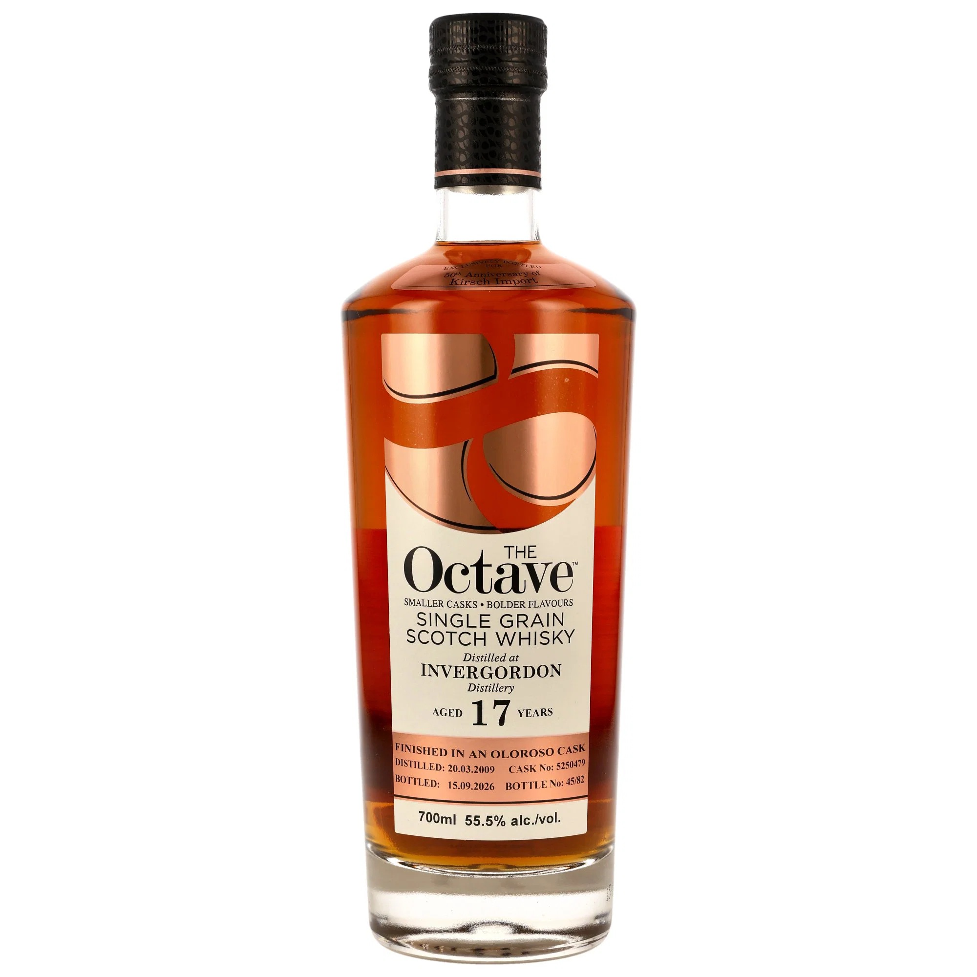 Invergordon 17 Jahre (2009-2026) Cask #5250479 / 55,5% 0,7l Duncan Taylor The Octave 50th Kirsch Anniversary