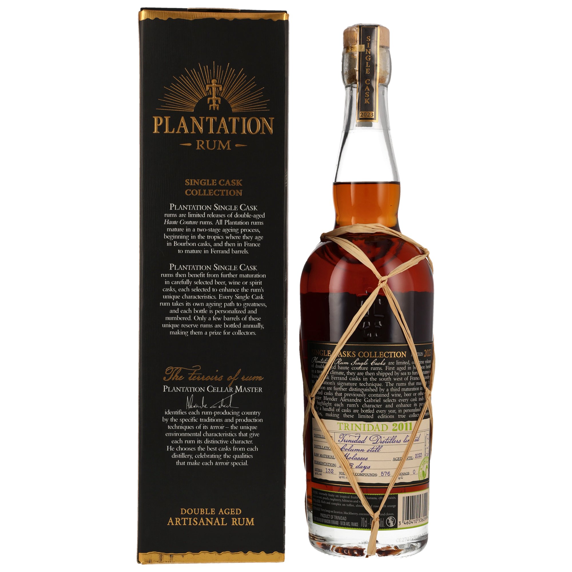 Plantation Rum Trinidad 2011-2023 / Single Cask #13 / 49,3% Vol. 0,7l / Burgunder Weinfass Finish 