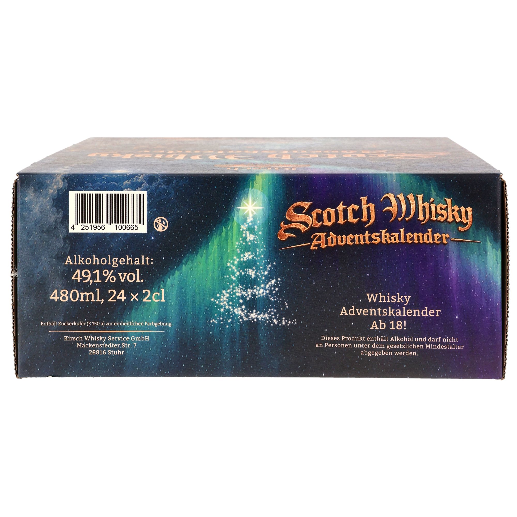 Scotch Whisky Adventskalender 2026 / 49,1% 24 x 20 ml. / Tasting Glas + Infoheft 