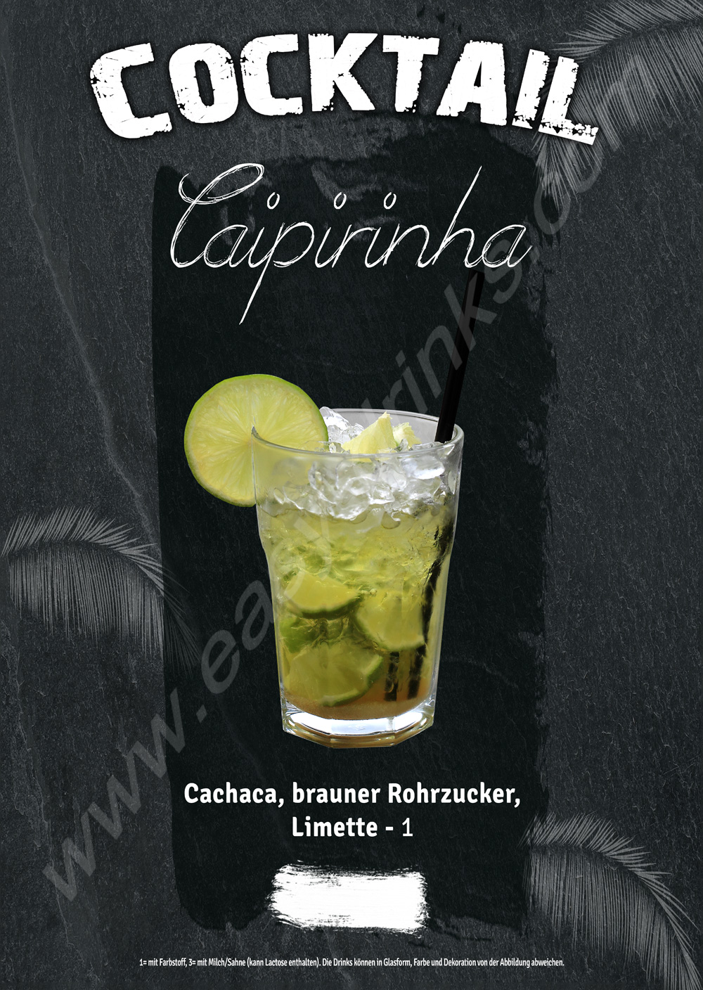 Caipirinha / Fertigcocktail / 32% Vol. 0,7 ltr. / easy drinks