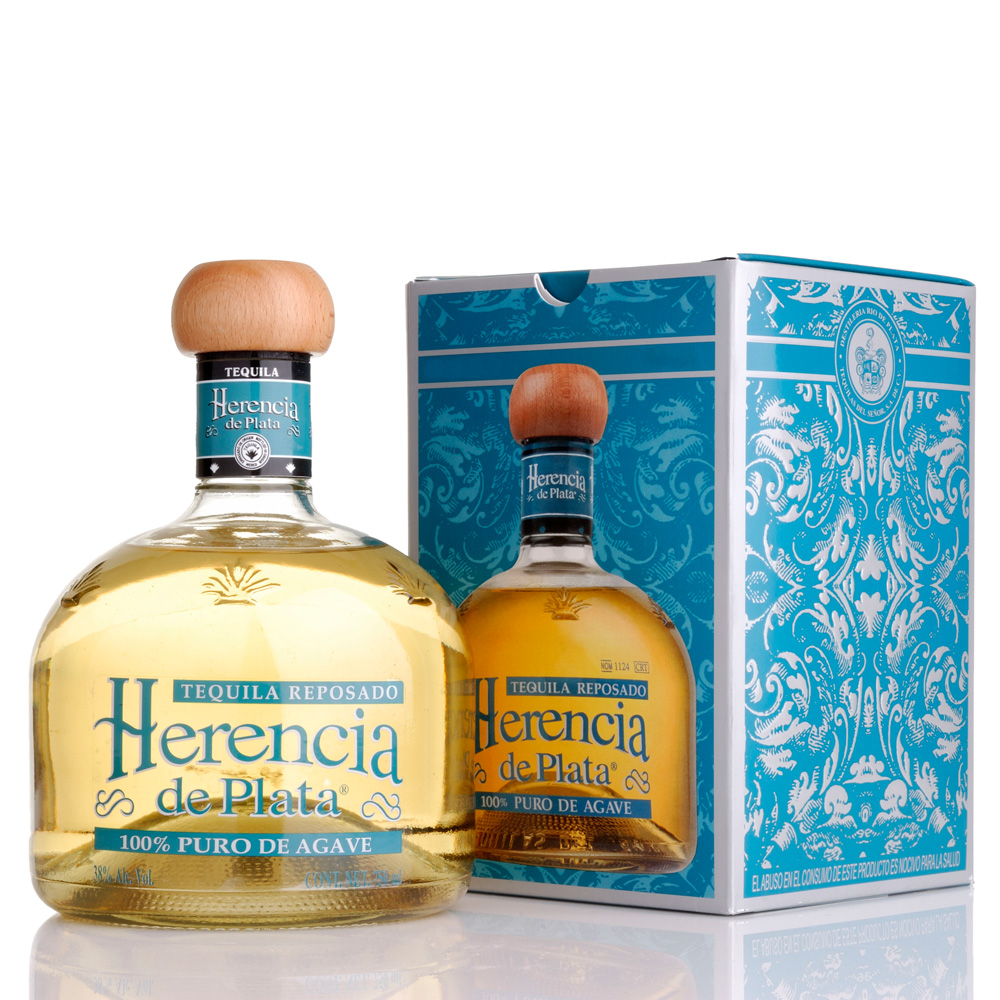 Herencia de Plata REPOSADO, 100% Agave Tequila, 38% Vol. 0,7 ltr.