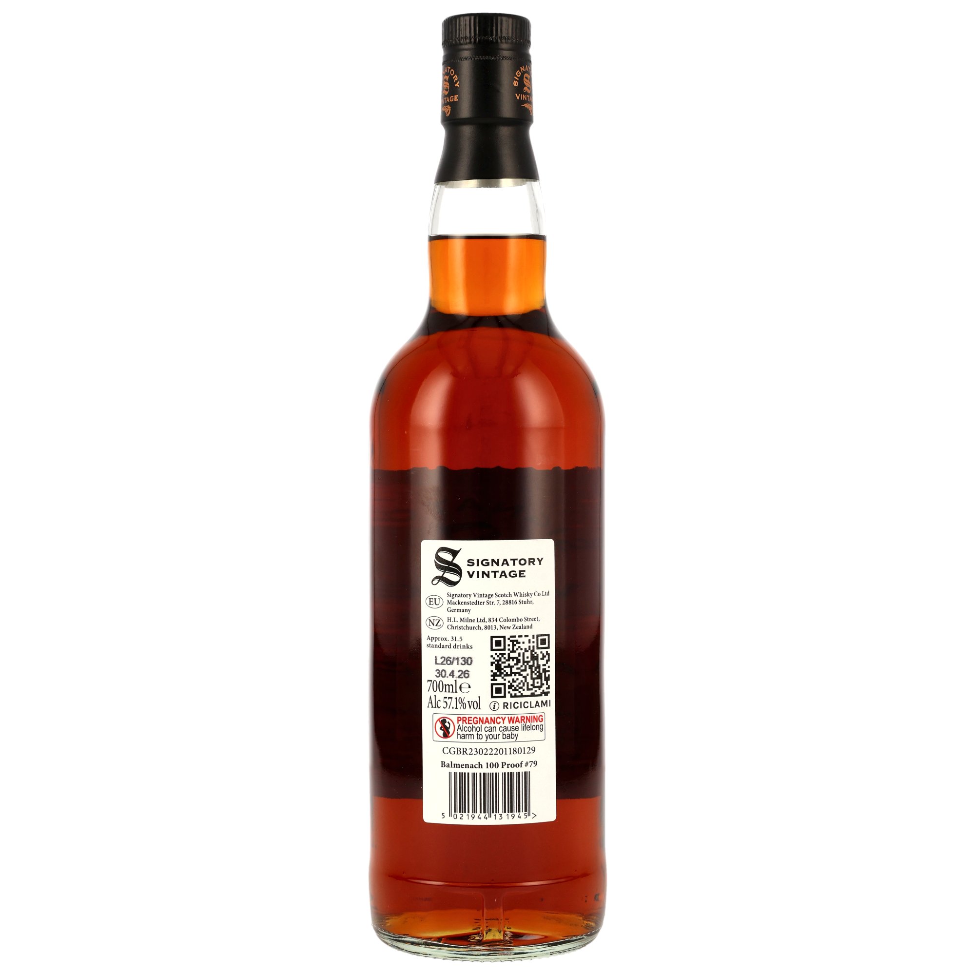Ben Nevis 2015-2026 / 10 Jahre Oloroso Sherry Finish / Signatory 100Proof Edition #80 / 57,1% 0,7l 