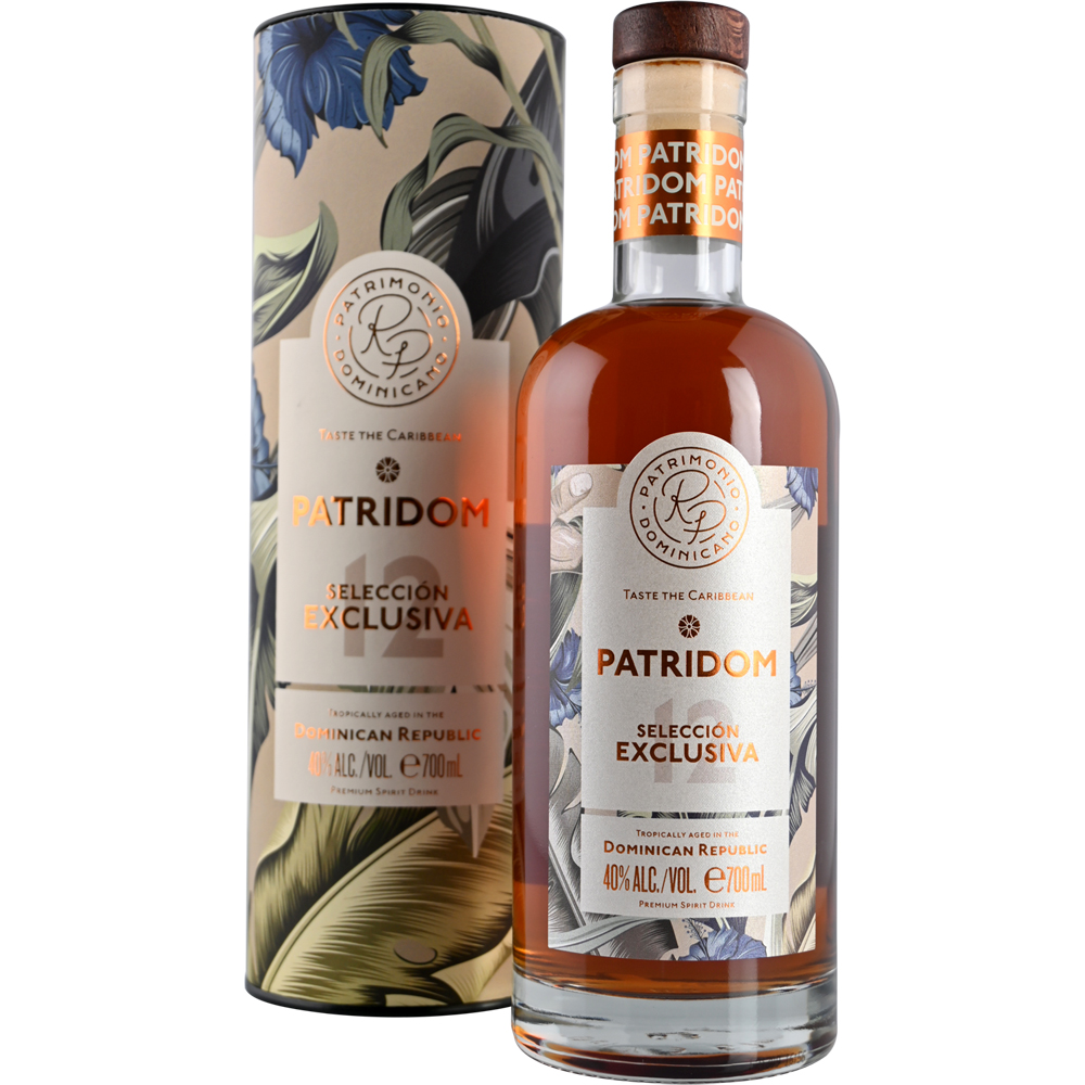 Patridom Selección Exclusiva / 6-12 Jahre Rum / 40% Vol. 0,7l / Dominikanische Republik 