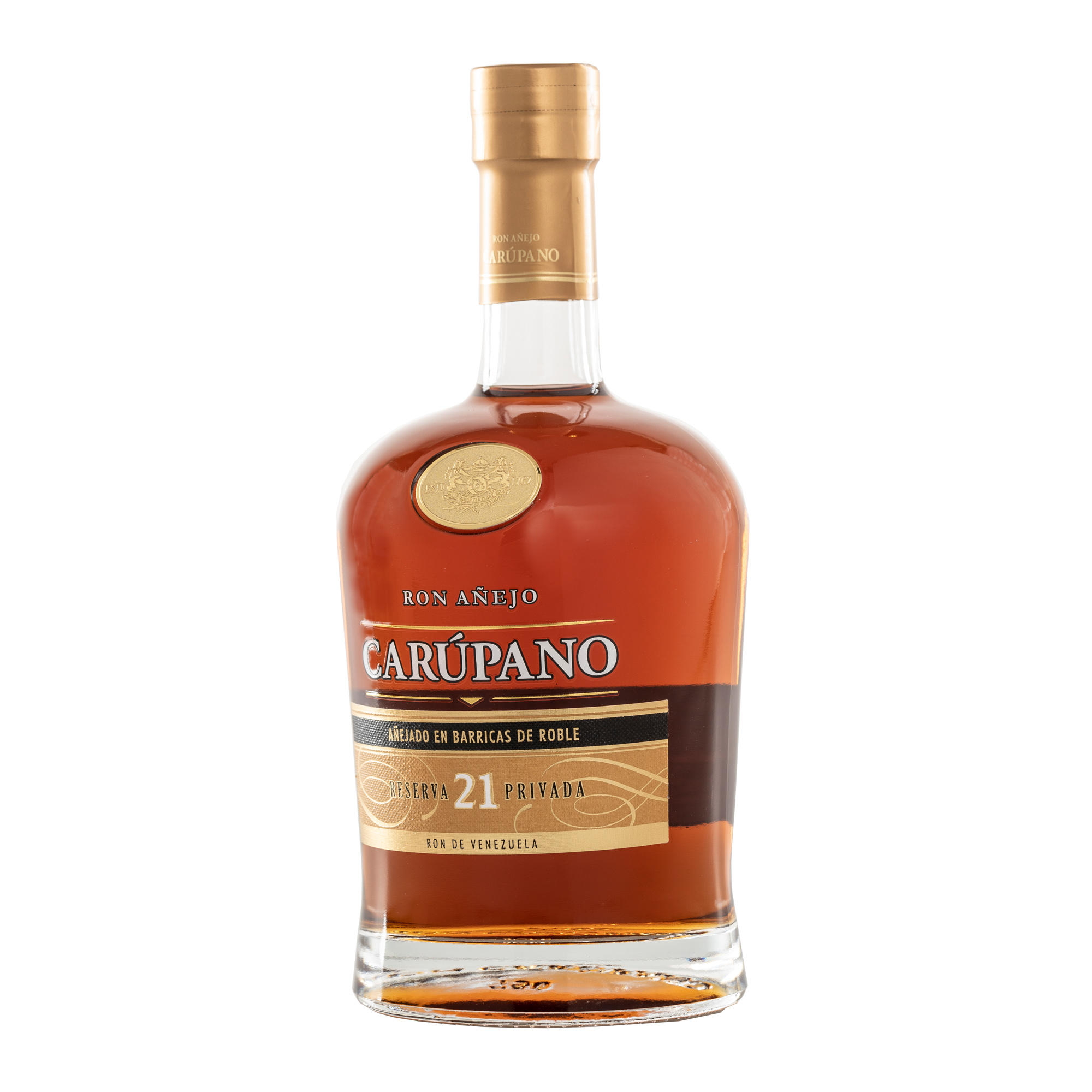 Ron Carupano Reserva 21 Jahre Privada 40% Vol. 0,7 ltr. Rum aus Venezuela