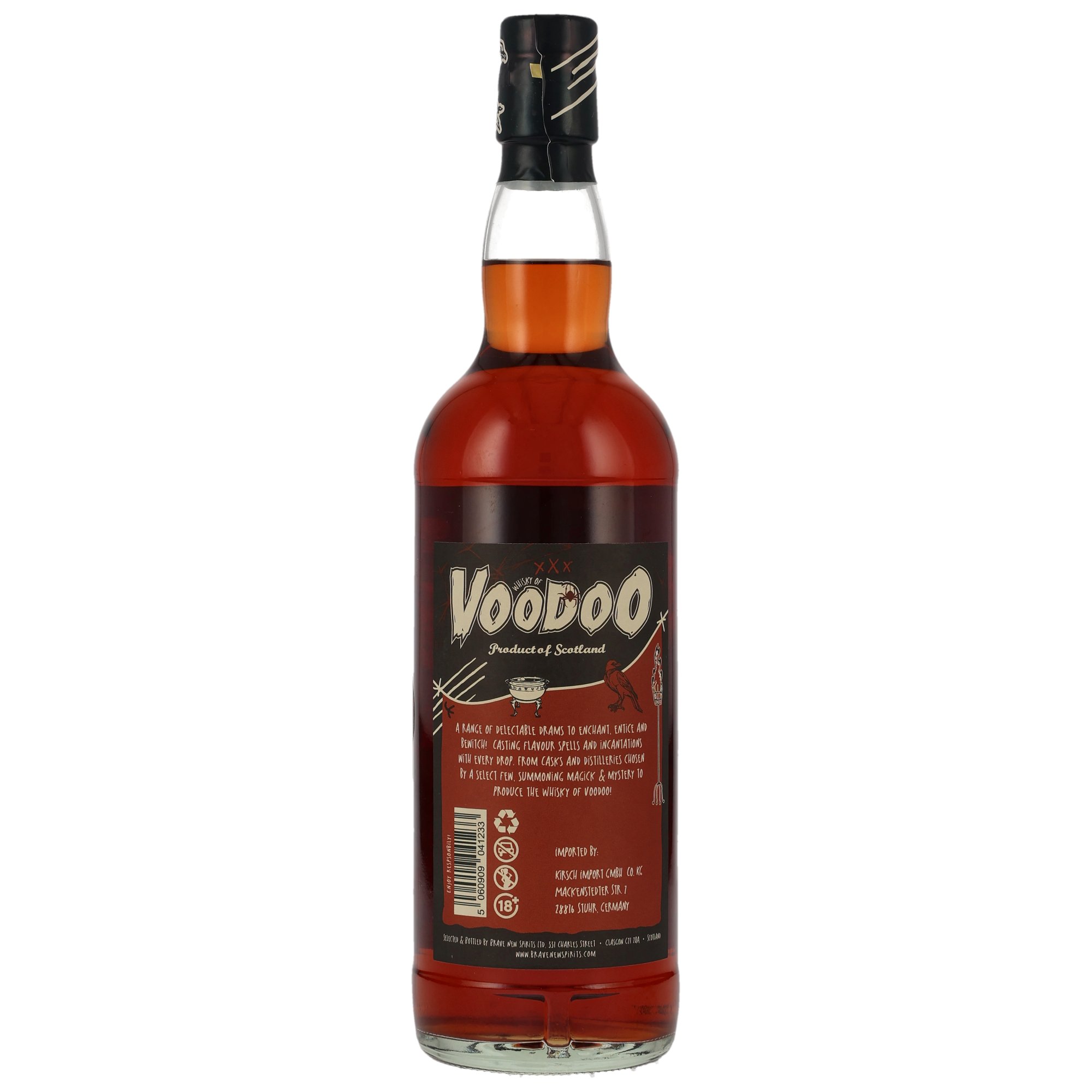 Whisky of Voodoo: The Renegade Cultist / 11Jahre Brave New Spirits (Blair Athol) / 52,5% 0,7l Highland Single Malt 