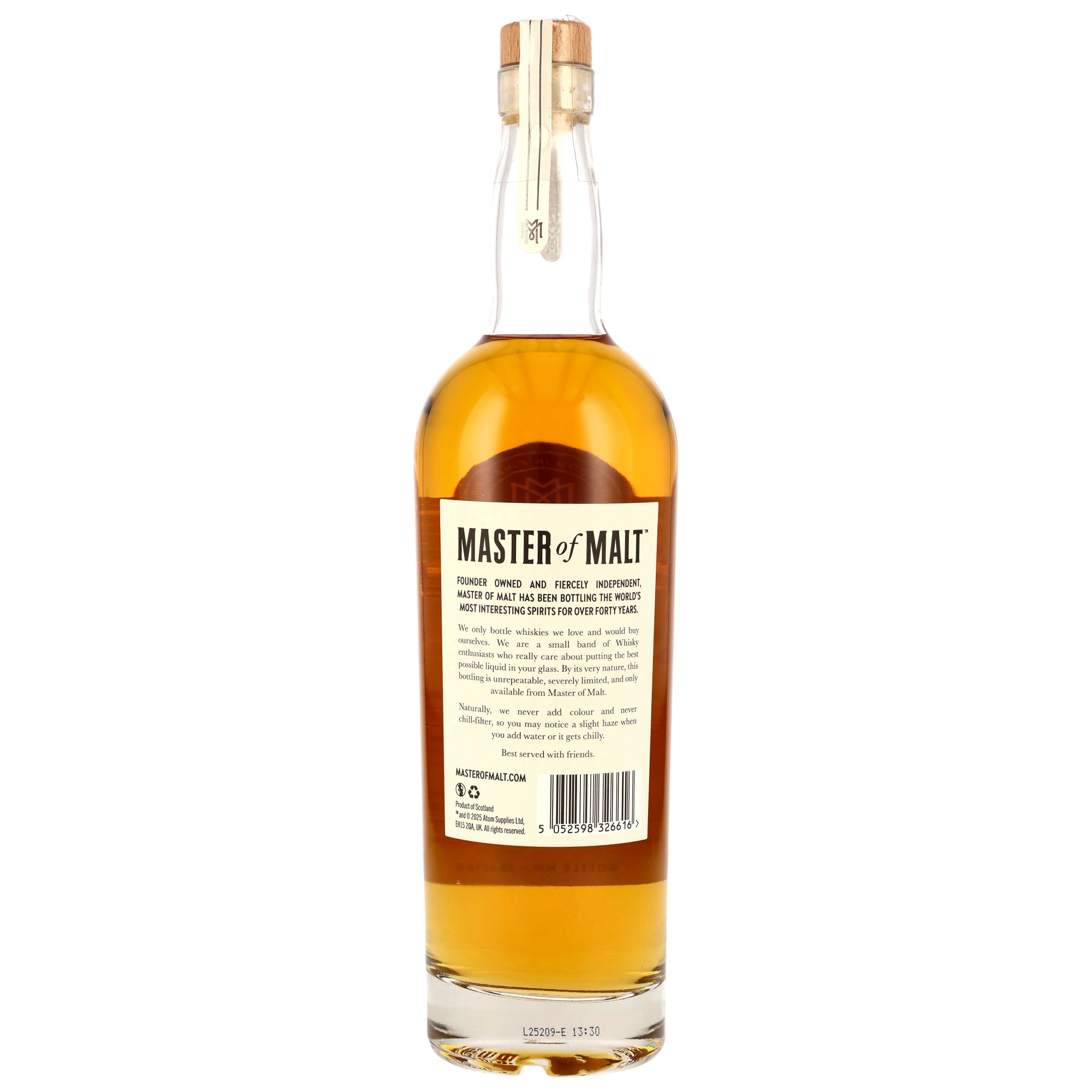 North British 35 Jahre (1989-2025) Refill Hogshead / 45,4% 0,7l Master of Malt