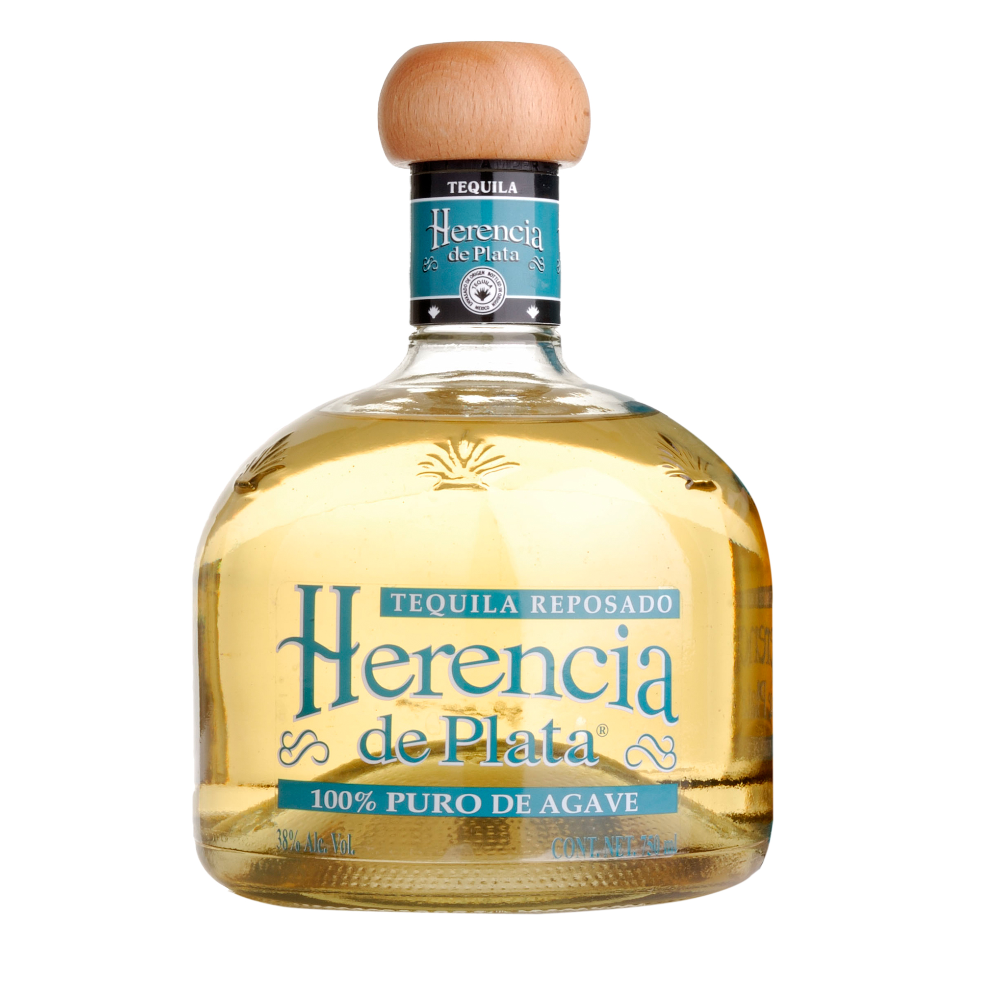 Herencia de Plata REPOSADO, 100% Agave Tequila, 38% Vol. 0,7 ltr.