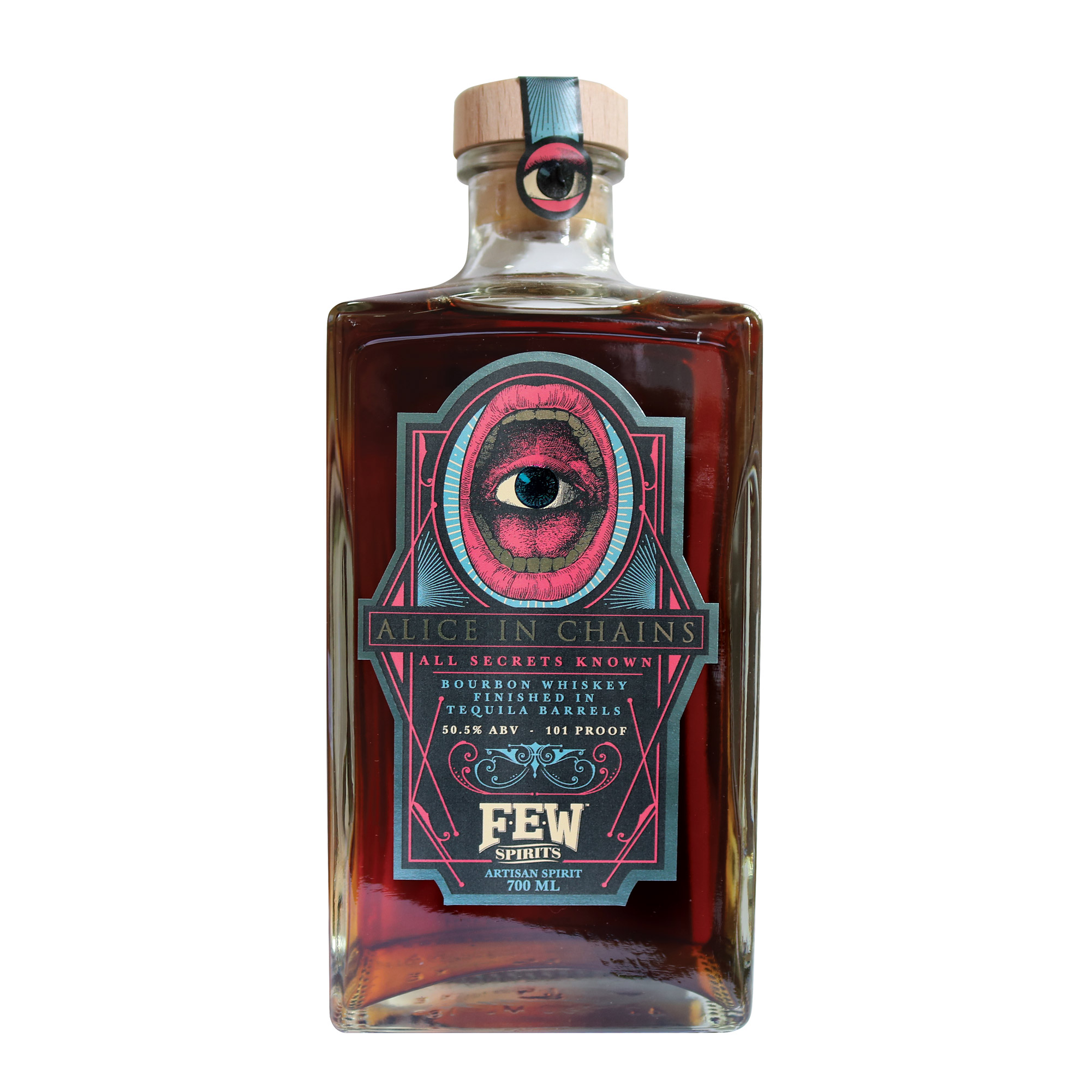 FEW Alice in Chains Bourbon Whiskey, 50,5% Vol. 0,7 ltr. limited Edition