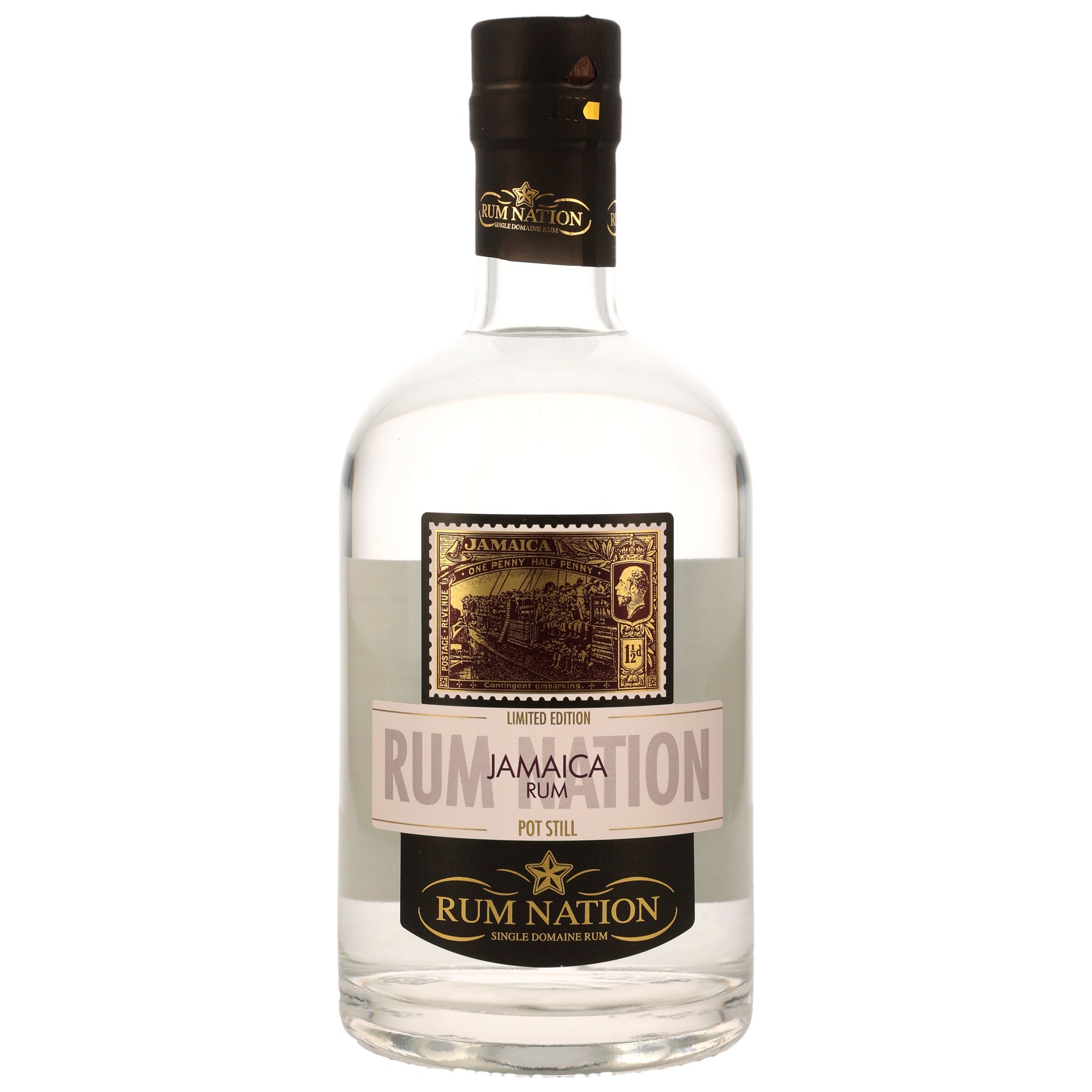Rum Nation White Jamaica Pot Still, 55,5% Vol. 0,7 ltr.