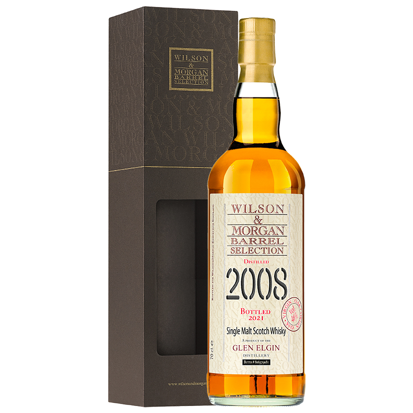 Glen Elgin Whisky (2008-2021) Virgin Oak, 46% 0,7 ltr. Wilson & Morgan