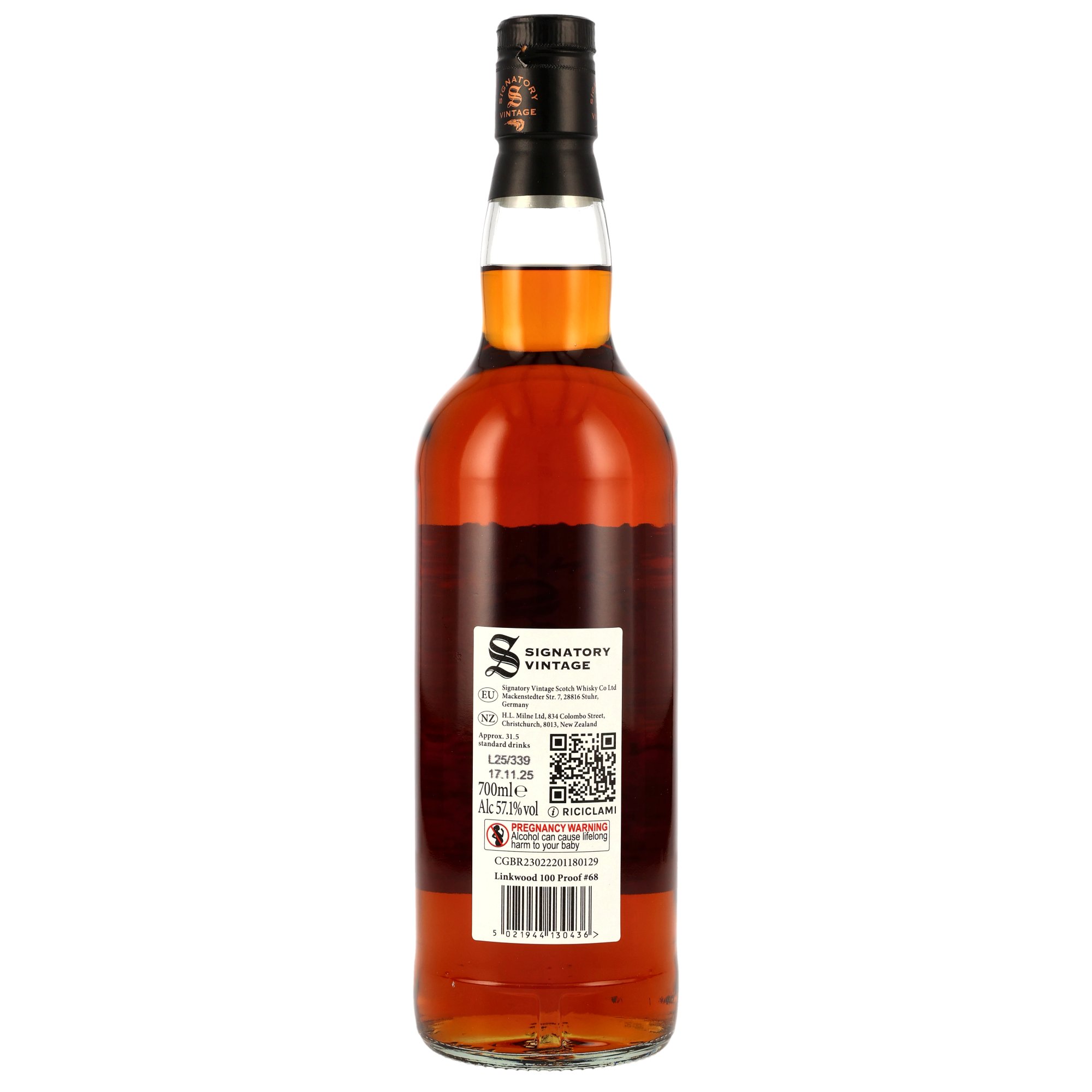 Linkwood 2012-2025 / 12 Jahre Signatory 100Proof Edition #68 / 57,1% 0,7l