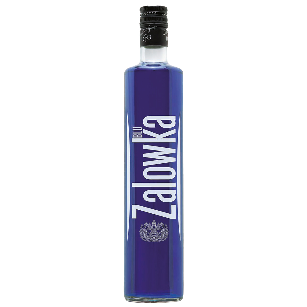 ZALOWKA Blue Vodka & Fruit 21% Vol. 0,7 ltr. Wodka mit Heidelbeer Geschmack