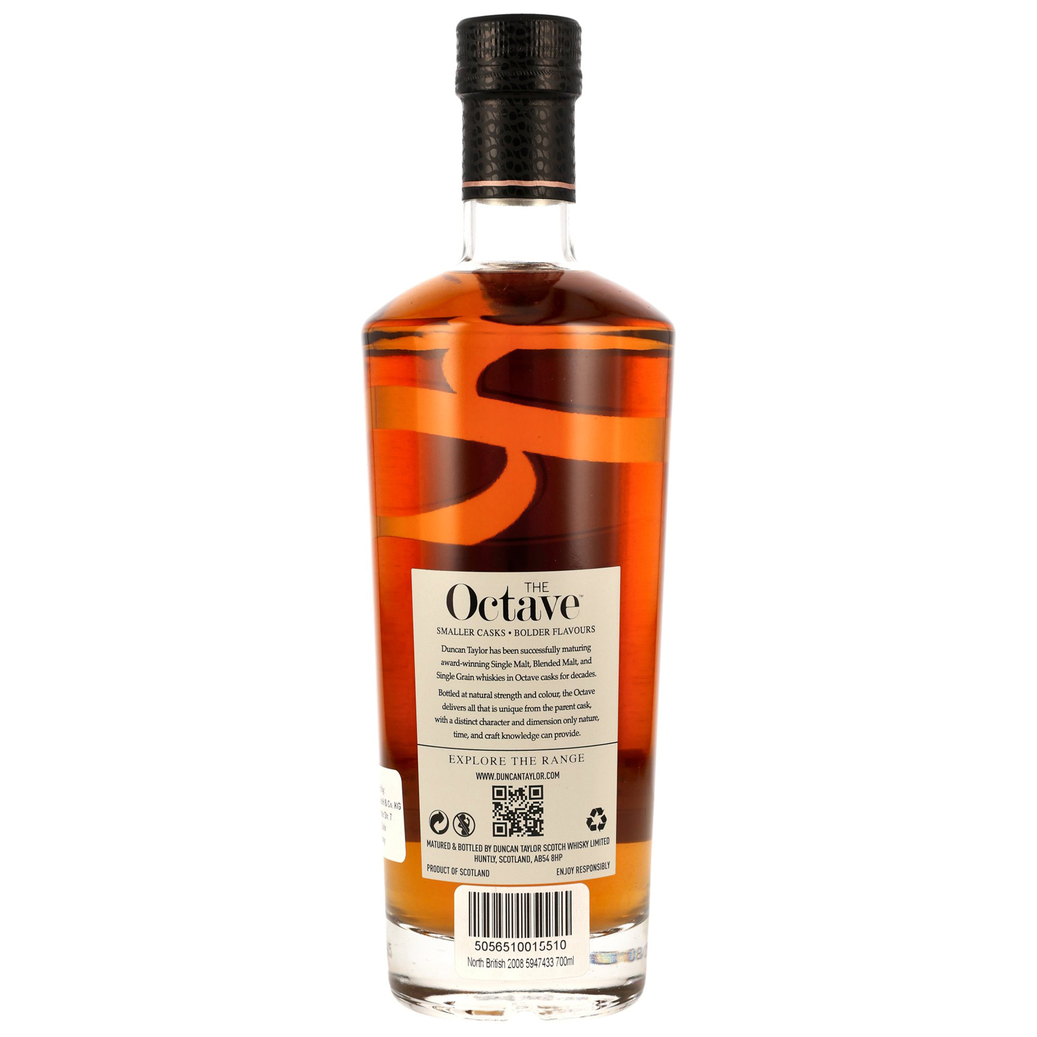 North British 17 Jahre 2008-25 / PX Cask #594733 / 54,2% 0,7l Duncan Taylor The Octave