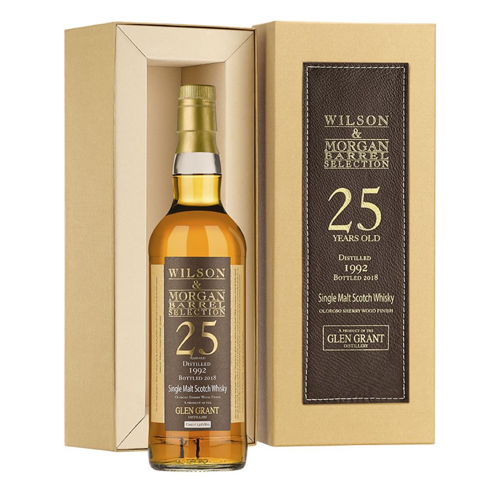 Glen Grant Whisky 25 Jahre (1992-2018) 51% 0,7 ltr. Wilson Morgan