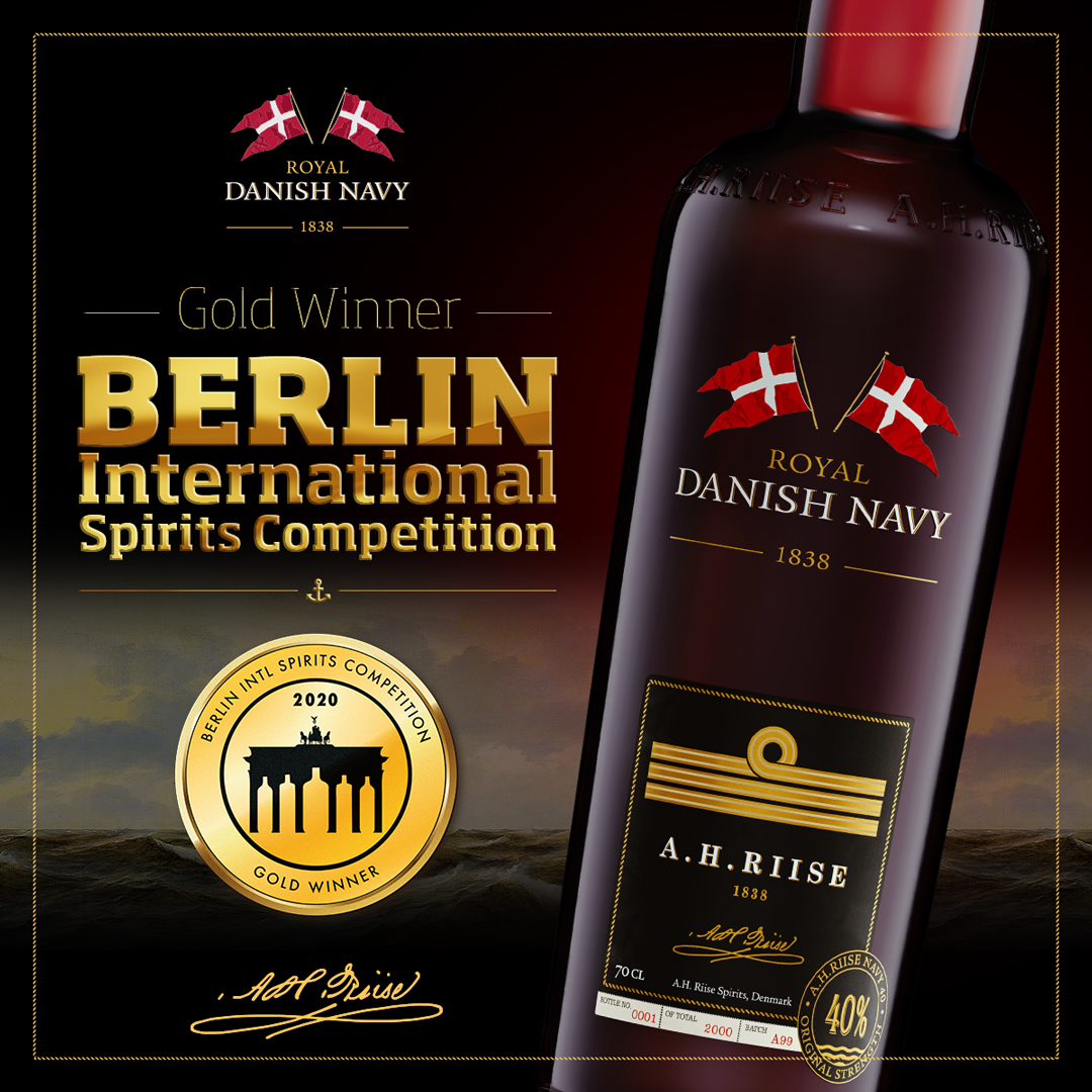 A.H. Riise Danish Navy (Rum-Basis) / 40% Vol. 0,7 ltr.
