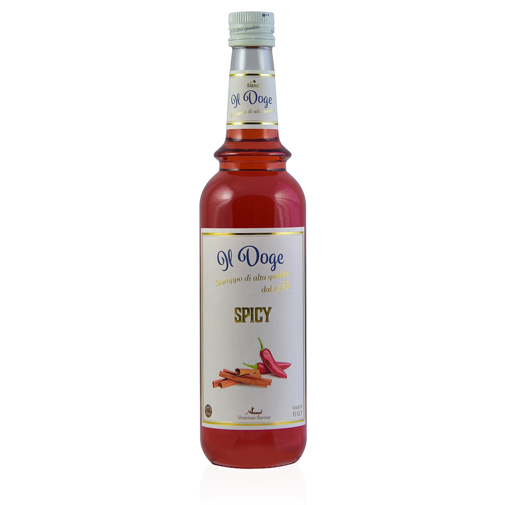 Il Doge Sirup Spicy / 0,7 ltr. Alkoholfrei / Glutenfrei / Halal