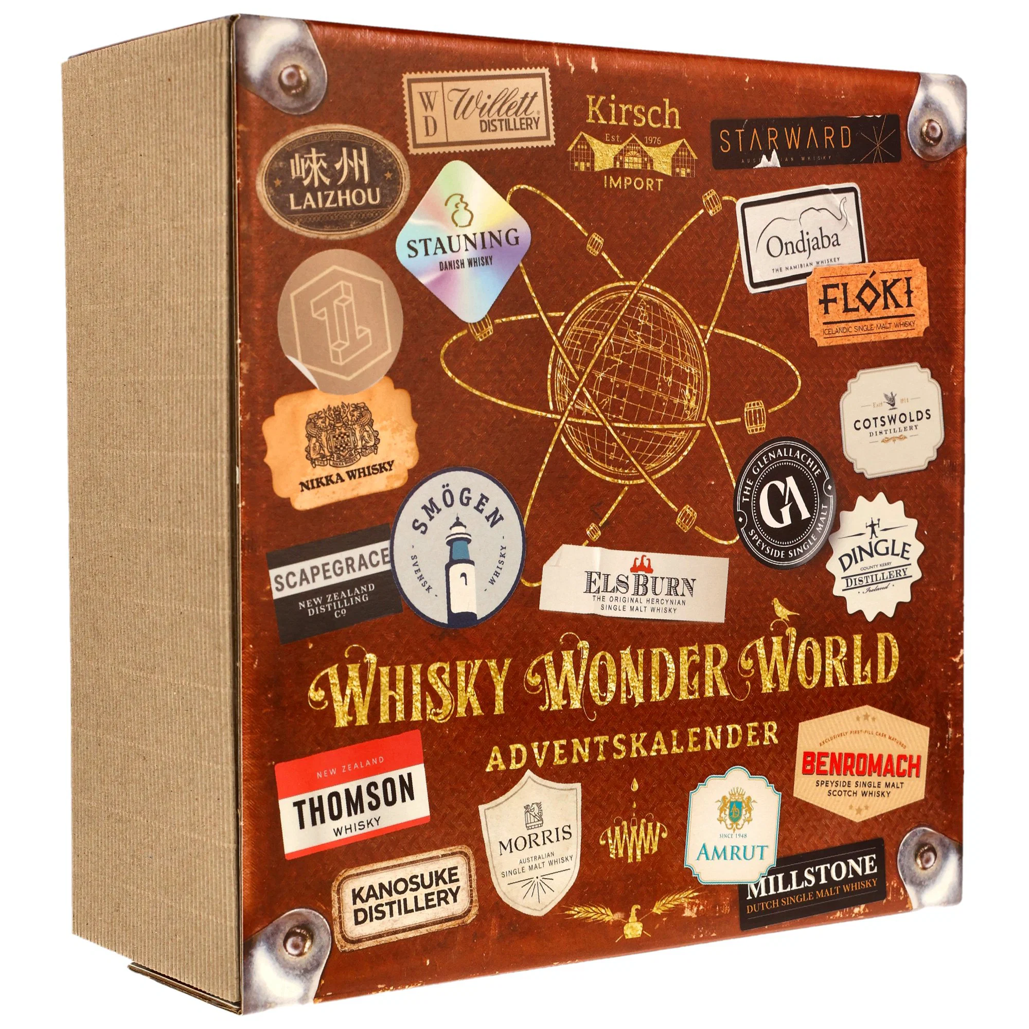Whisky Wonder World Adventskalender 2026 / 48,7% / 24 x 20 ml. incl. Tasting Glas