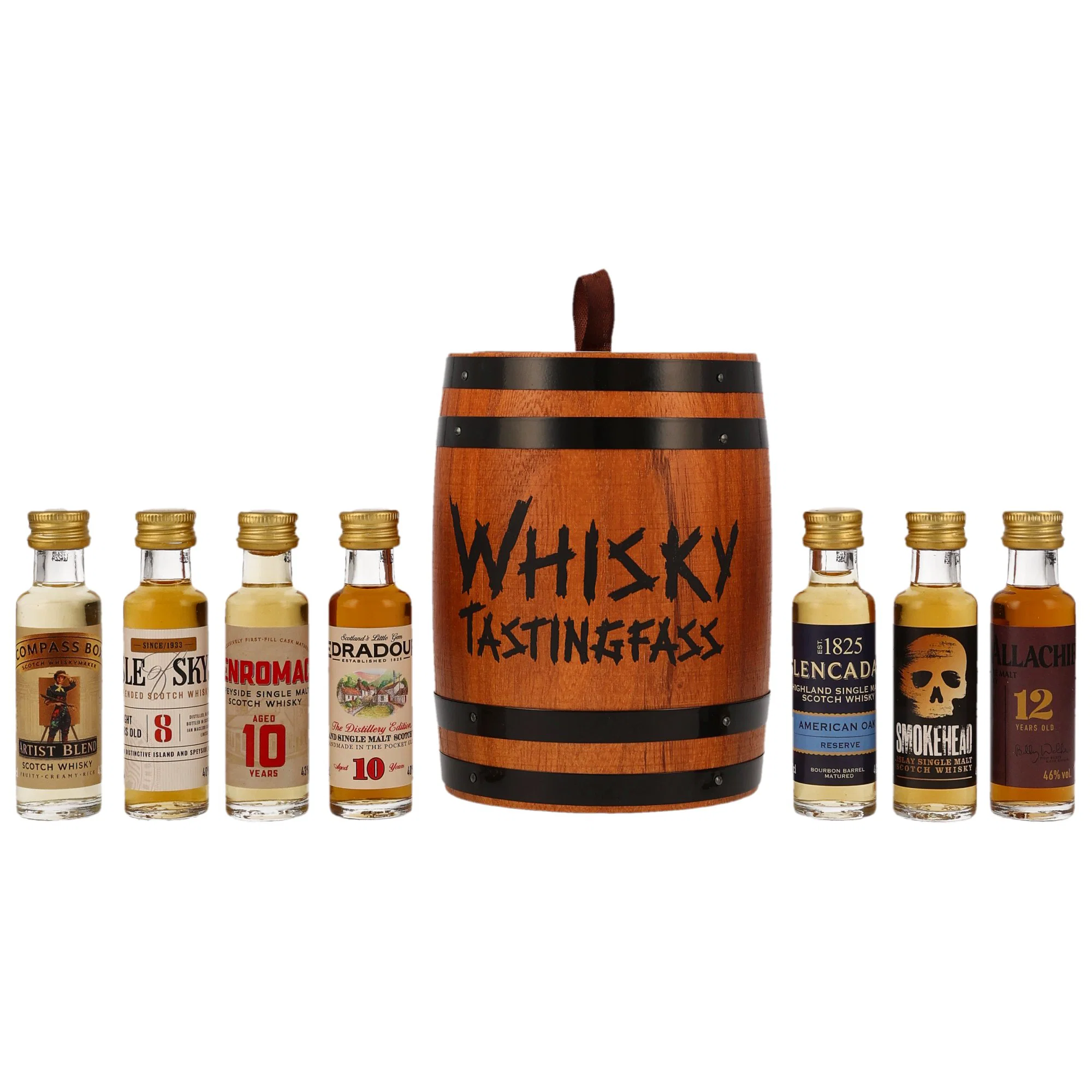 Scotch Whisky Tasting Fass / Inhalt: 7 x 20 ml. /  / 42.1% Vol.