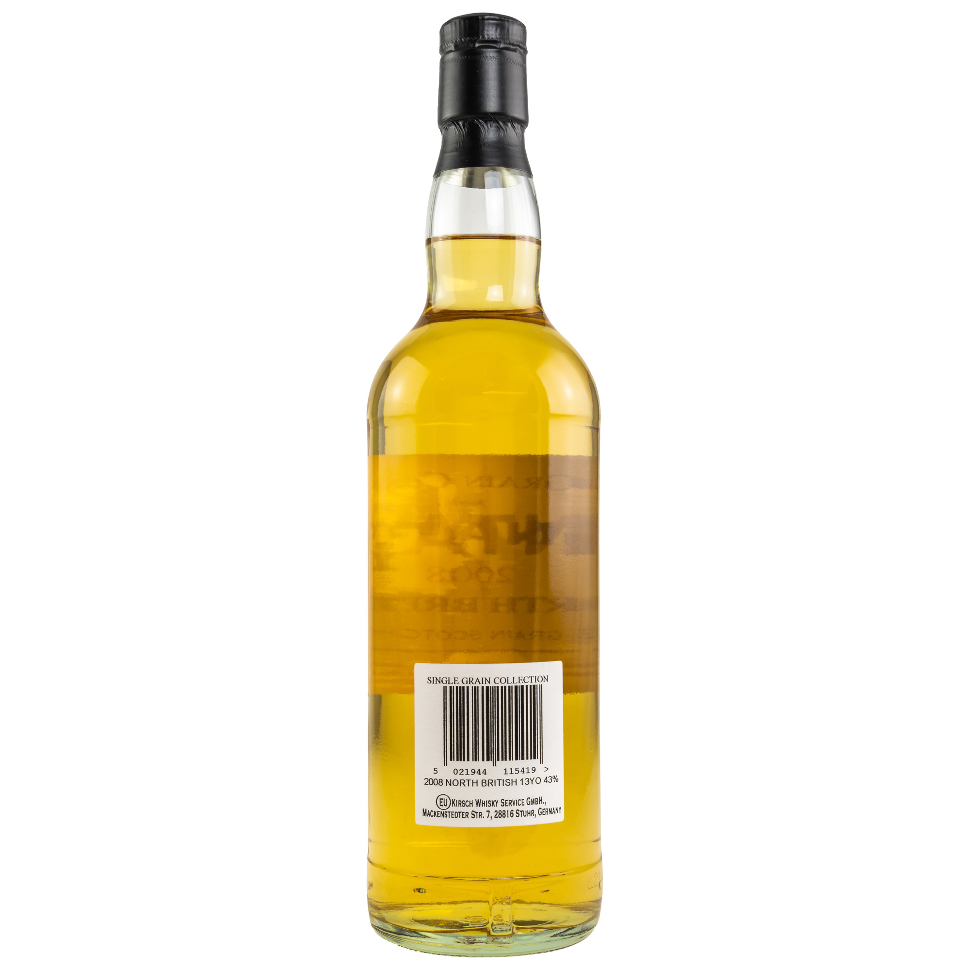 North British 13 Jahre (2008-2021) Single Grain Whisky, 43% 0,7 ltr. Signatory Vintage